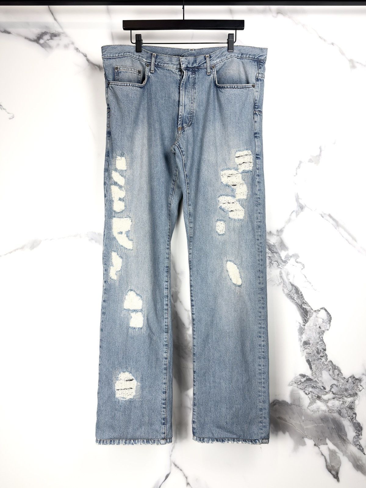 Dior × Hedi Slimane SS06 Dior Homme Runway Crash Distressed