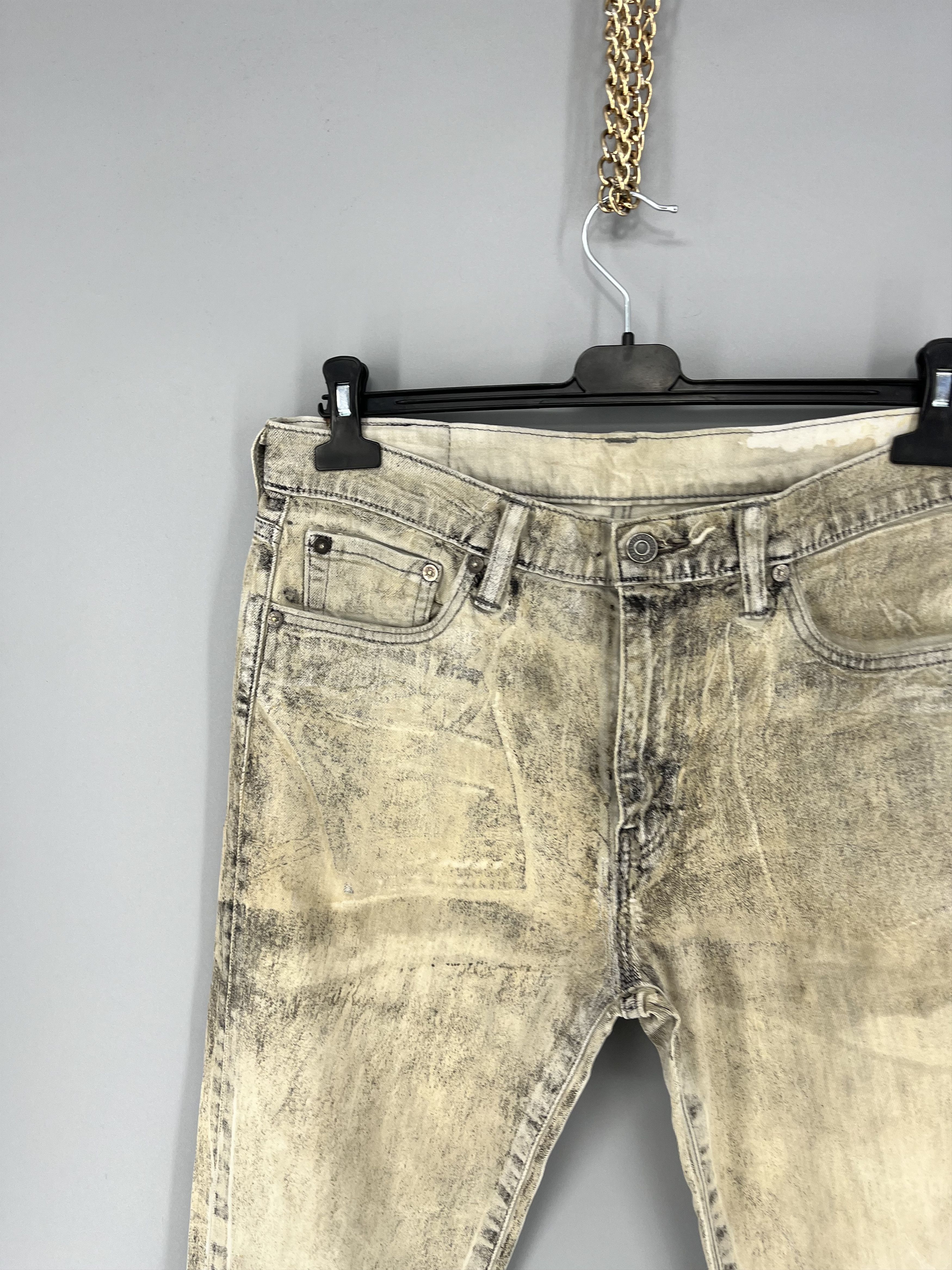 Levi's Vintage Levis 511 Beige Dirty Jeans Levi's Faded Denim Size US 33 - 7 Thumbnail