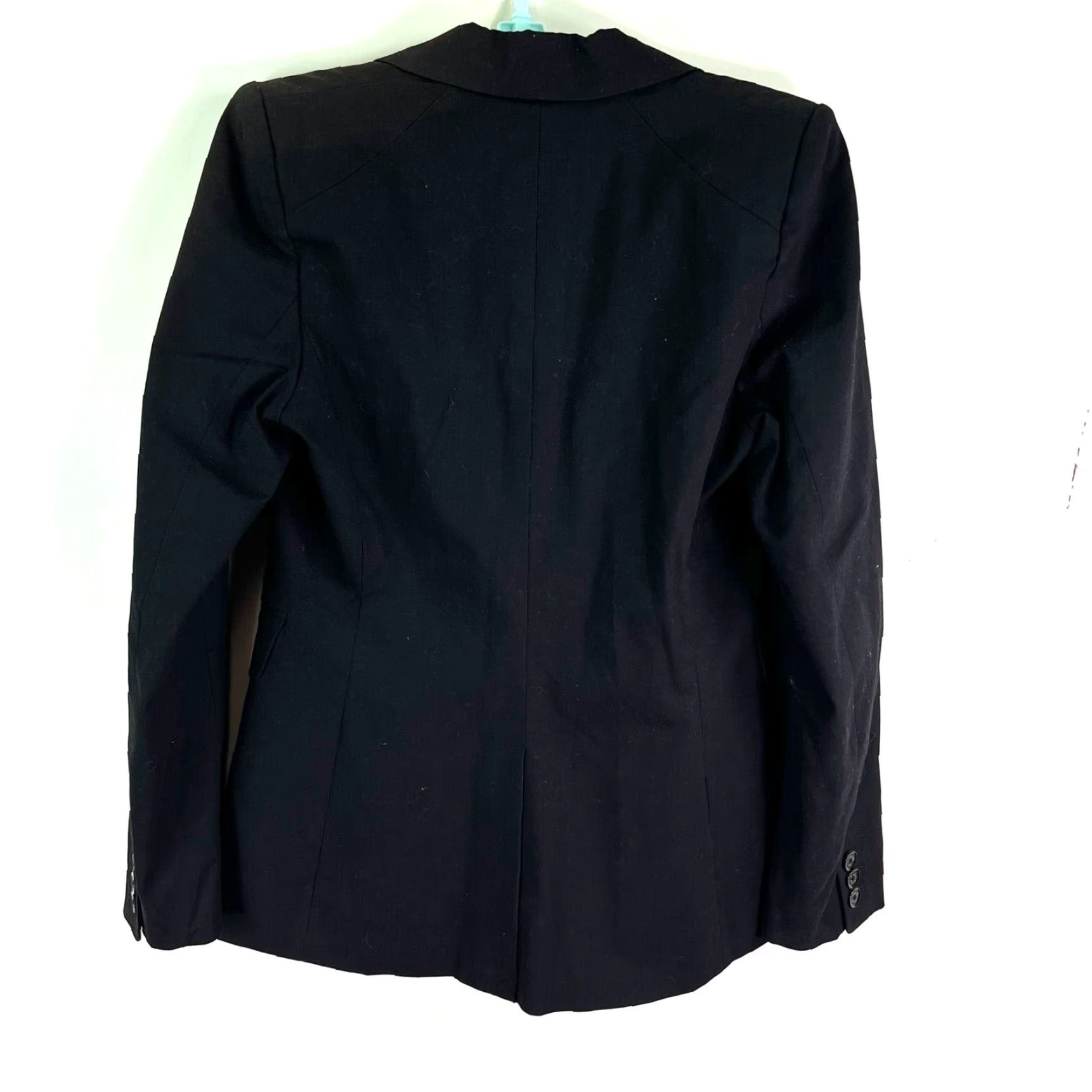 Juicy Couture VINTAGE Juicy Couture Blazer Jacket Women's Size L Black Classic Notch Lapel Mid-Length Tailored Size L / US 10 / IT 46 - 7 Thumbnail