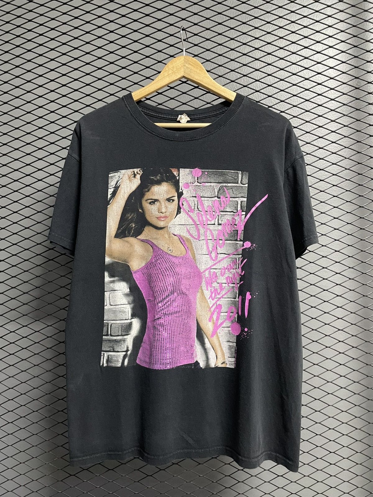 Vintage 2011 Selena Gomez We Own The Night Tour T-Shirt
