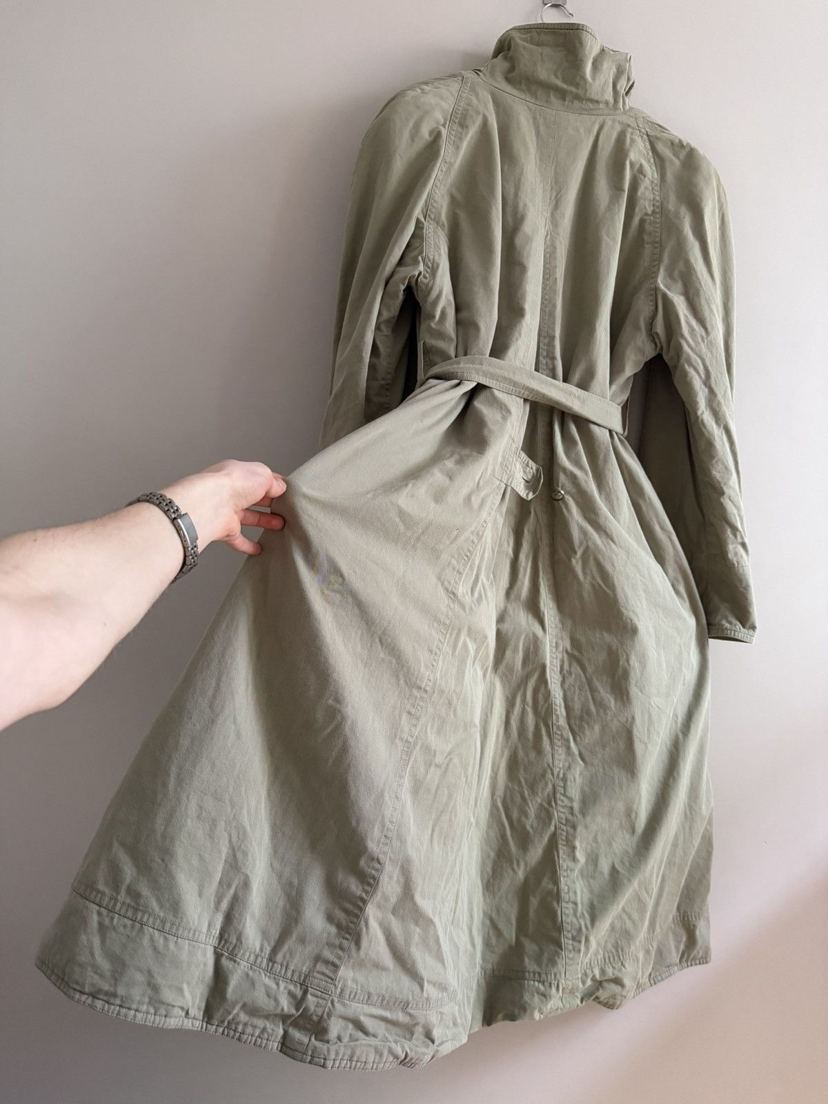 Jil Sander Jil Sander+ Asymmetric Belted Trench Coat Size M / US 6-8 / IT 42-44 - 7 Thumbnail