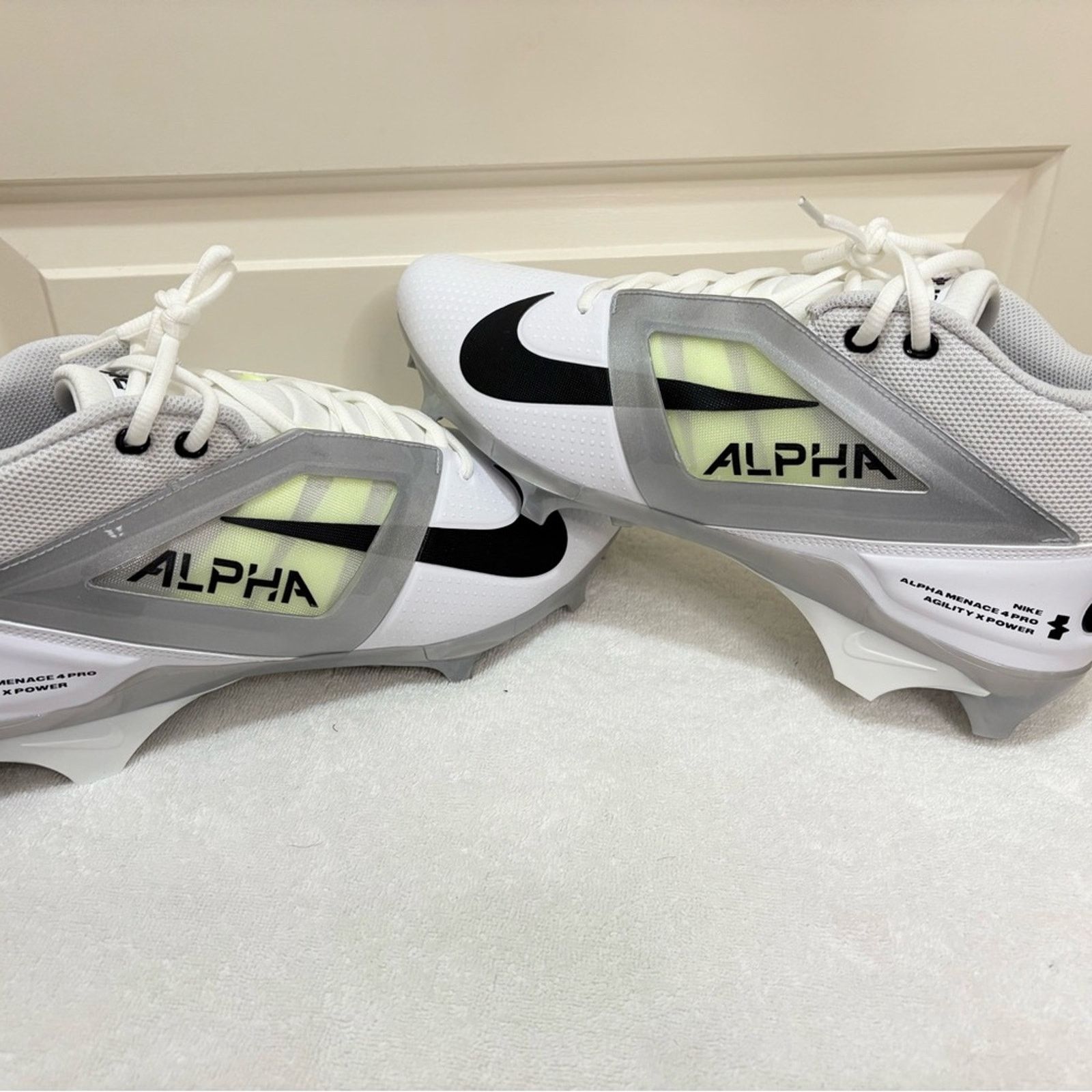 Nike Nike Alpha Menace 4 Pro Football Cleats- Men’s Size 13 Size US 13 / EU 46 - 1 Thumbnail