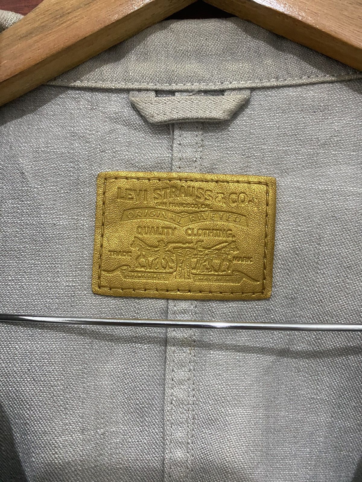 Levi's × Levi's Made & Crafted × Vintage Levi’s Denim Cropped Jacket Made Japan Size M / US 6-8 / IT 42-44 - 8 Thumbnail