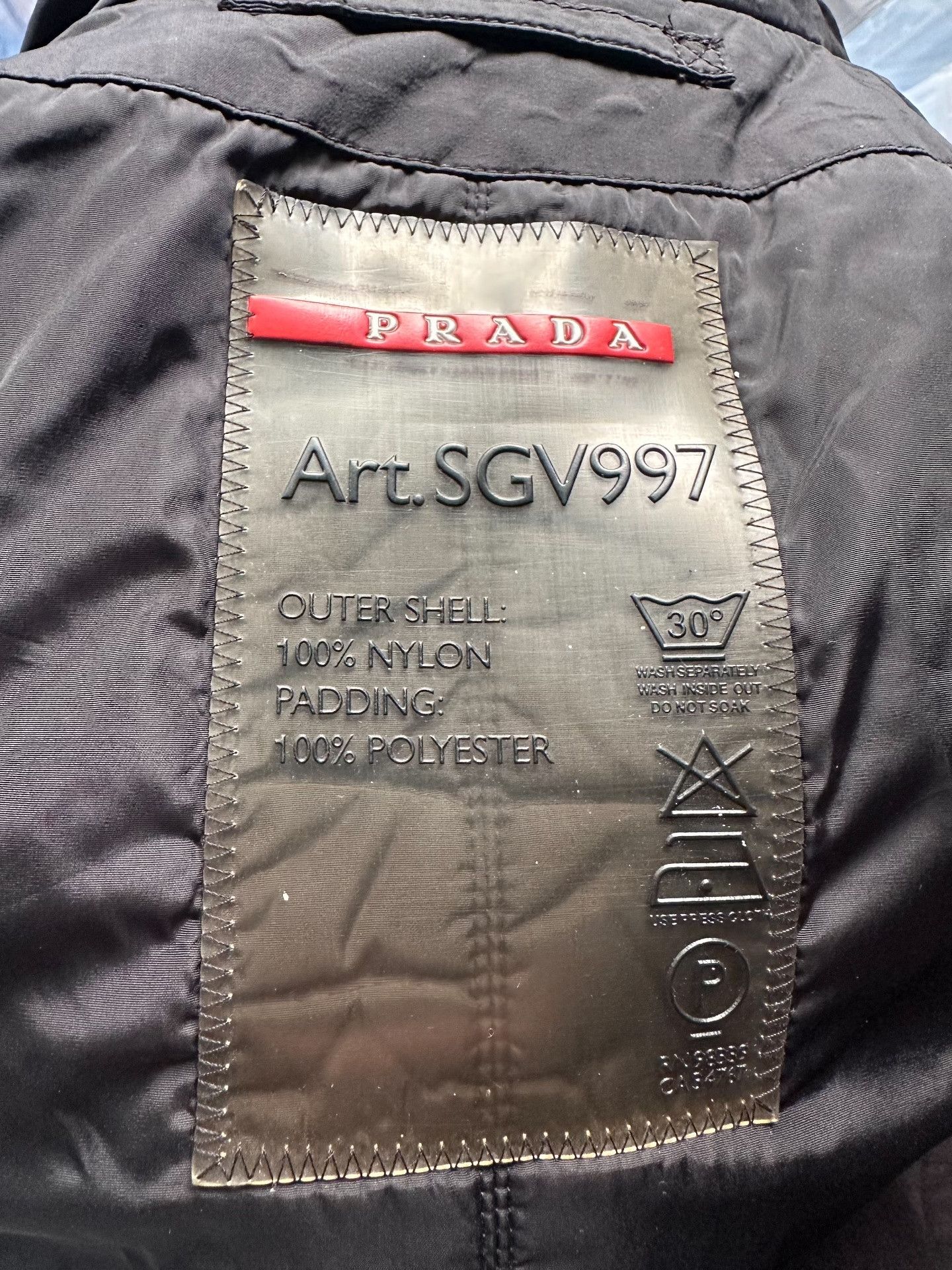 Prada Prada Classic Hooded Cotton Jacket Size US M / EU 48-50 / 2 - 5 Thumbnail