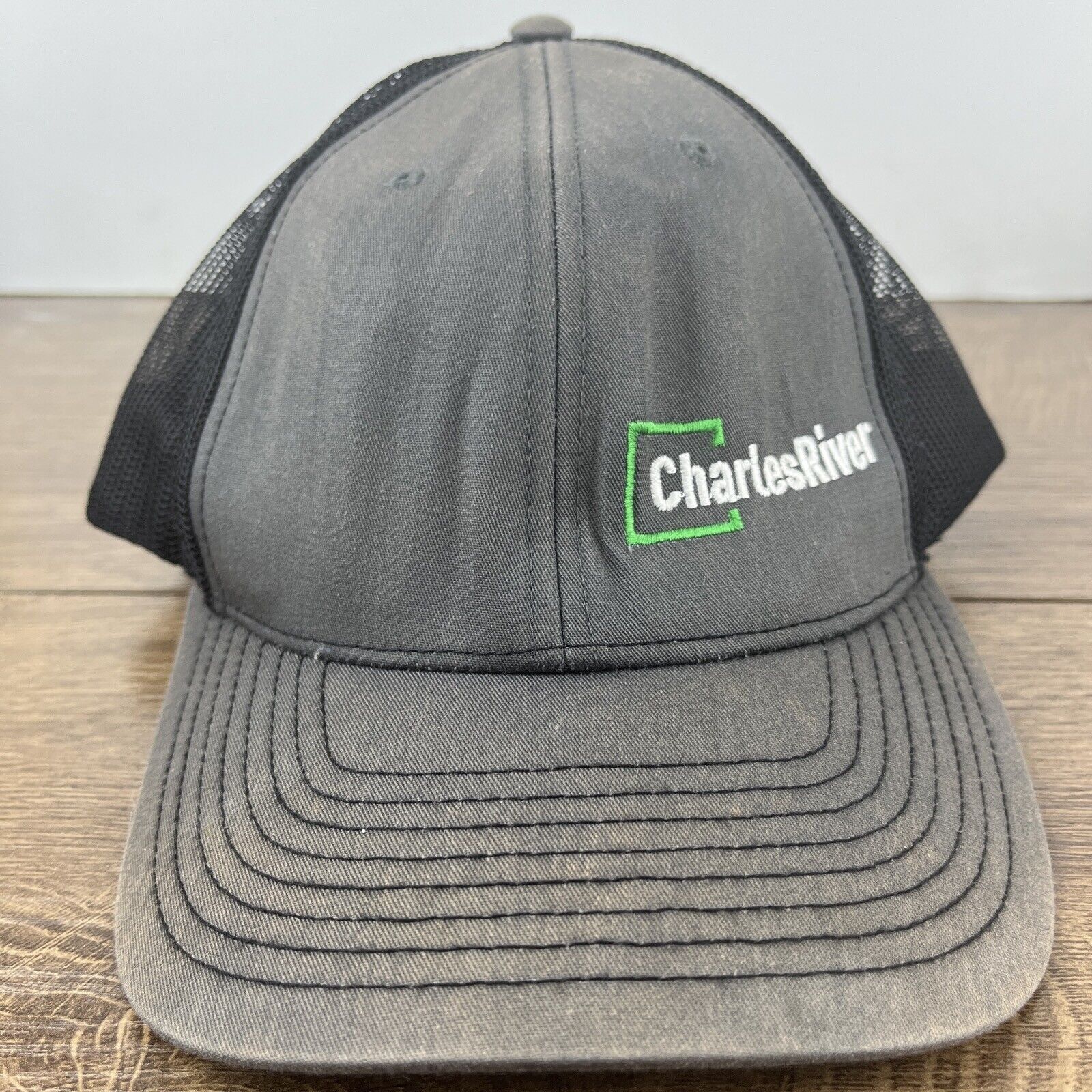Other Charles River Hat Gray Hat Adjustable Adult Size Hat Cap Size ONE SIZE - 4 Thumbnail