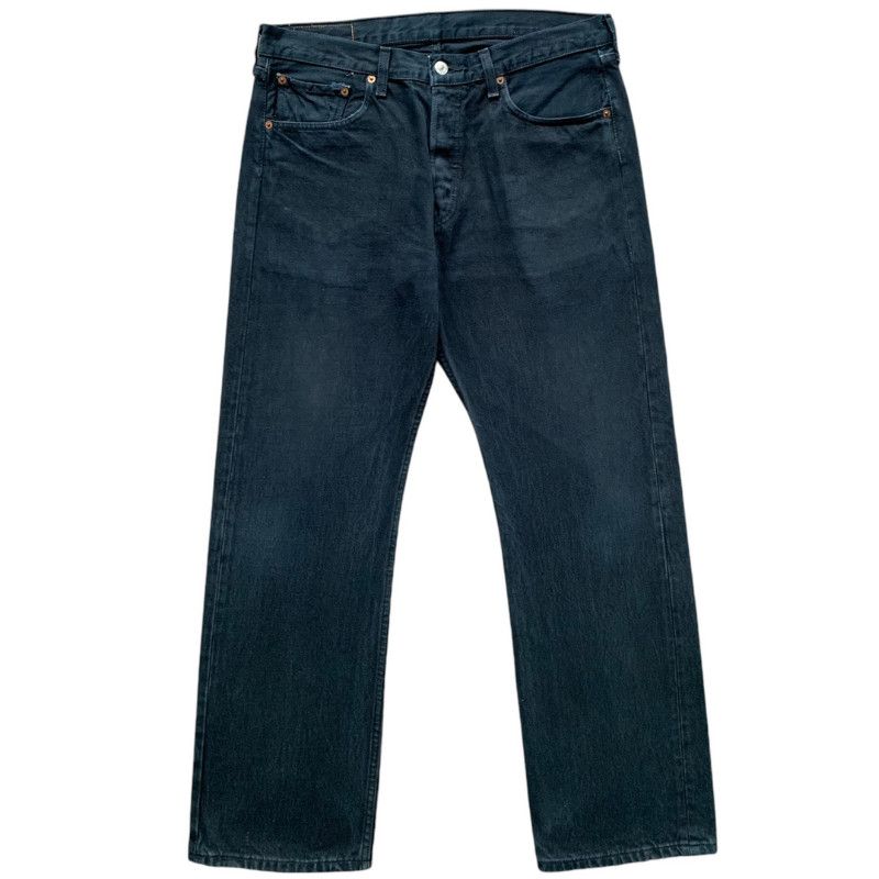 Levi's Vintage straight fit black jeans - Levi's 501 Size US 28 / EU 44 - 2 Thumbnail