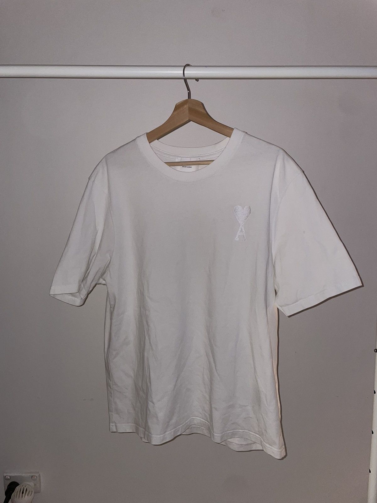 AMI AMI Men T-Shirts UTS056 JE0121 4330 BLUE NEUTRALS | Grailed