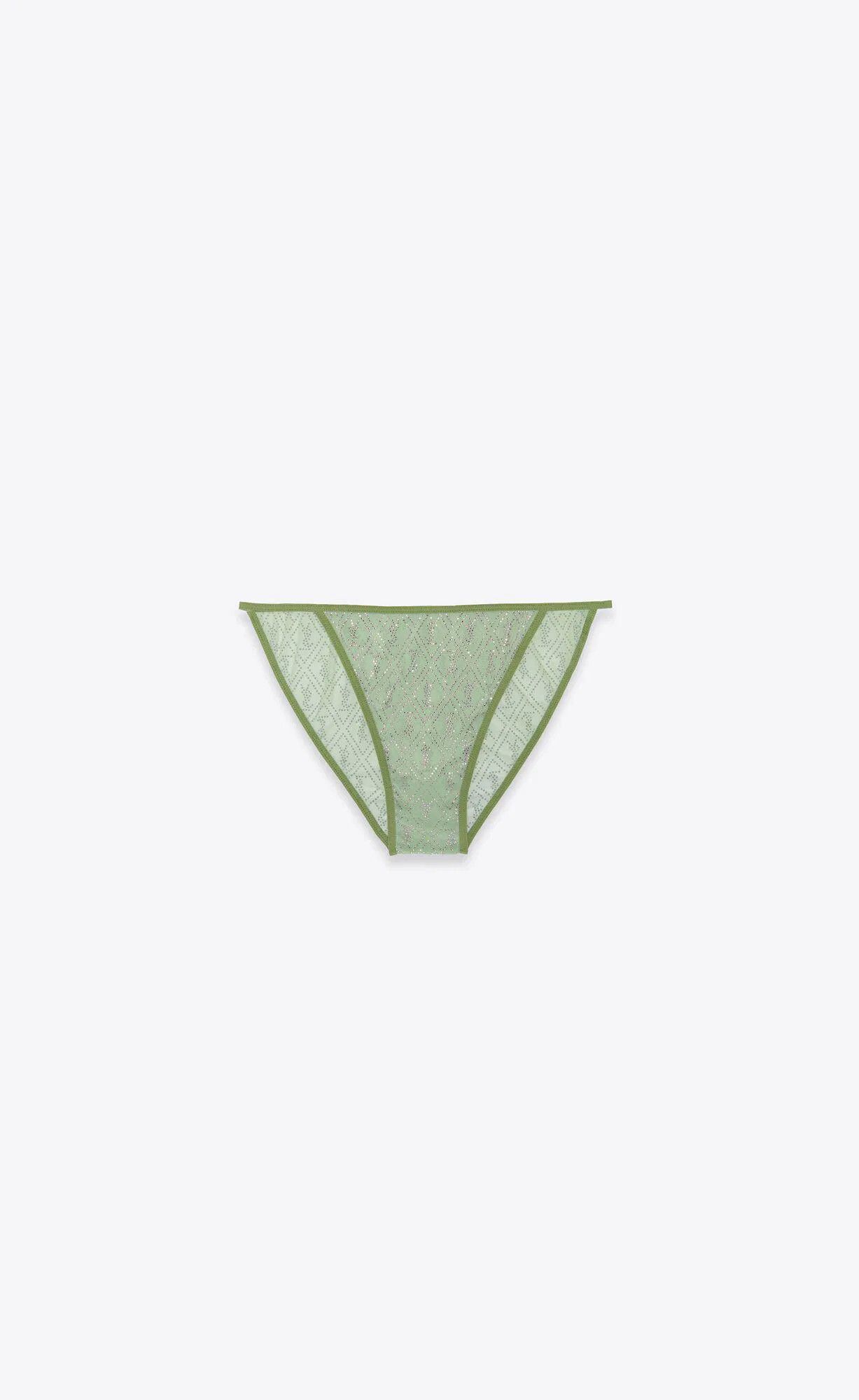 Saint Laurent Paris o1s1wg110924 Size: XS / Cassandre Panties Tulle Jersey Size ONE SIZE - 1 Preview
