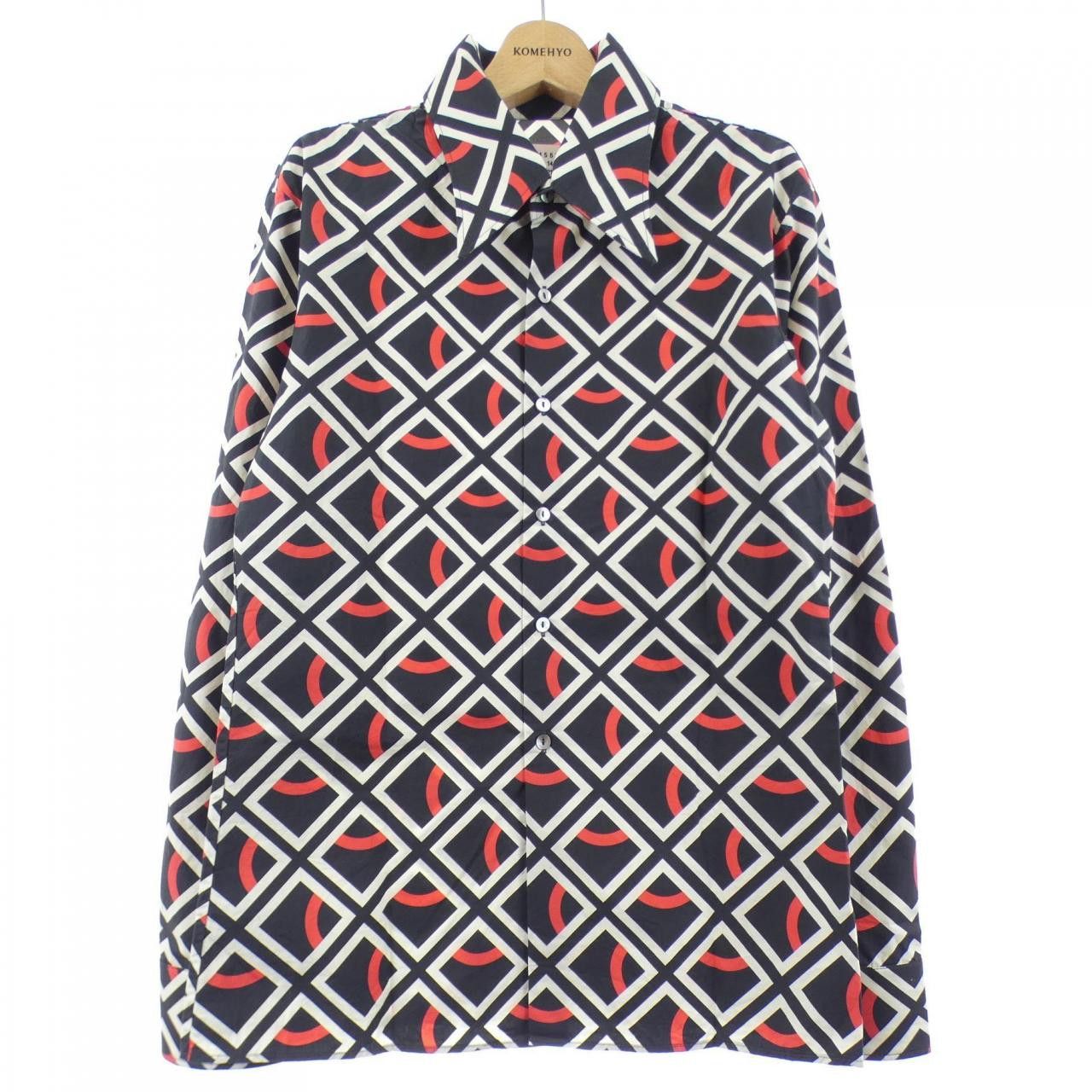 Maison Margiela Maison Margiela Maison Margiela Shirt Textile Dress Shirt S30DL0431 DUTY FREE for USA Size ONE SIZE - 1 Thumbnail