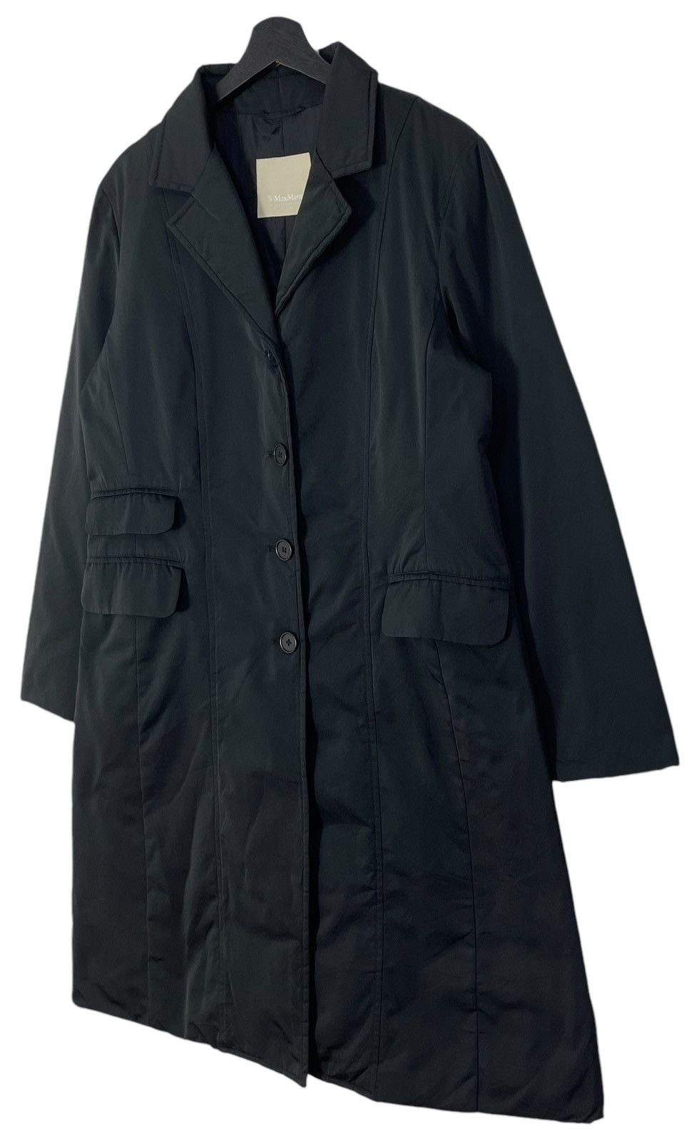 MAX&Co. MAX MARA NYLON TRENCH COAT Size XL / US 12-14 / IT 48-50 - 3 Thumbnail
