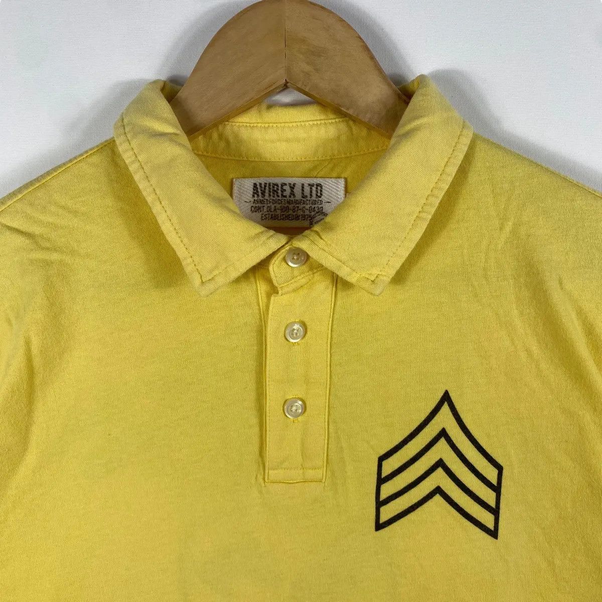 Avirex Vintage 00's AVIREX Vietnam 66-69 Polo Shirt Large Size Size US L / EU 52-54 / 3 - 4 Thumbnail