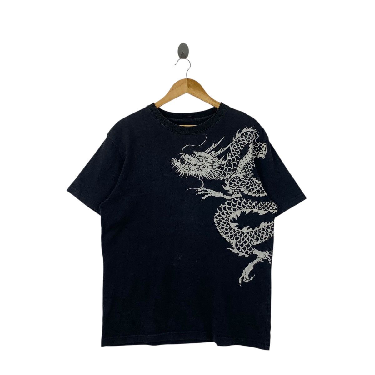 Vintage Vintage ETERNAL BITCHU KURASHIKI Dragon Ryu Tee Shirt Top Size US L / EU 52-54 / 3 - 3 Thumbnail