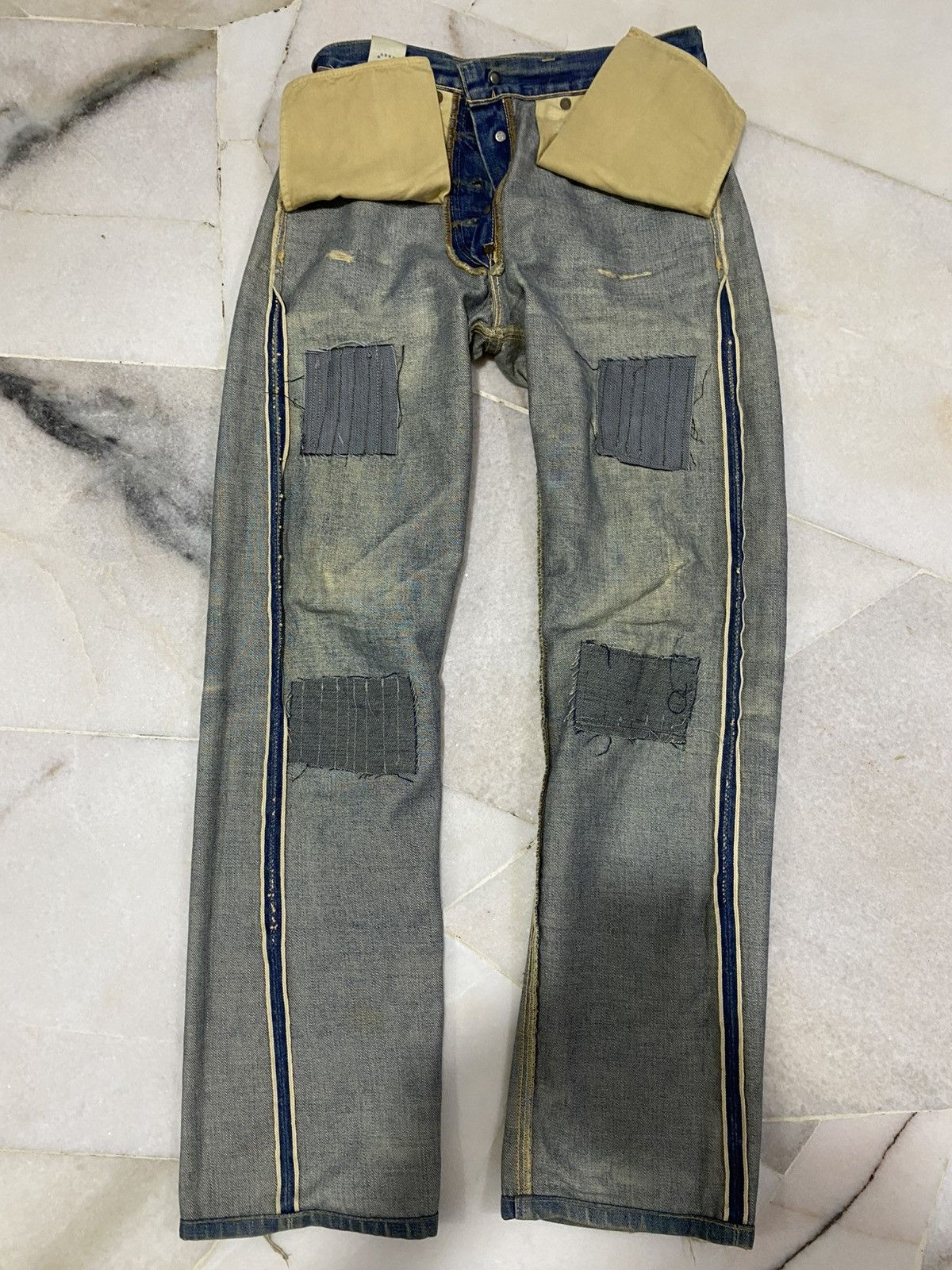 Levi's LEVIS BIG E LOT 37501 RIVETS SELVAGED Size US 28 / EU 44 - 24 Thumbnail