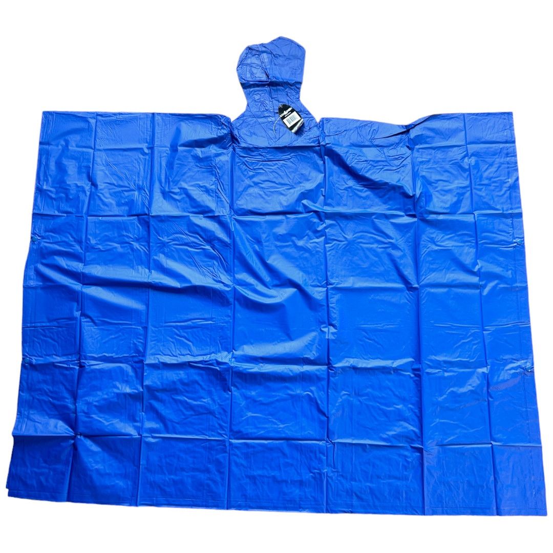 Other Boston Breakers Blue Aqua Sheen Adult Rain Poncho *New* Size US L / EU 52-54 / 3 - 2 Thumbnail