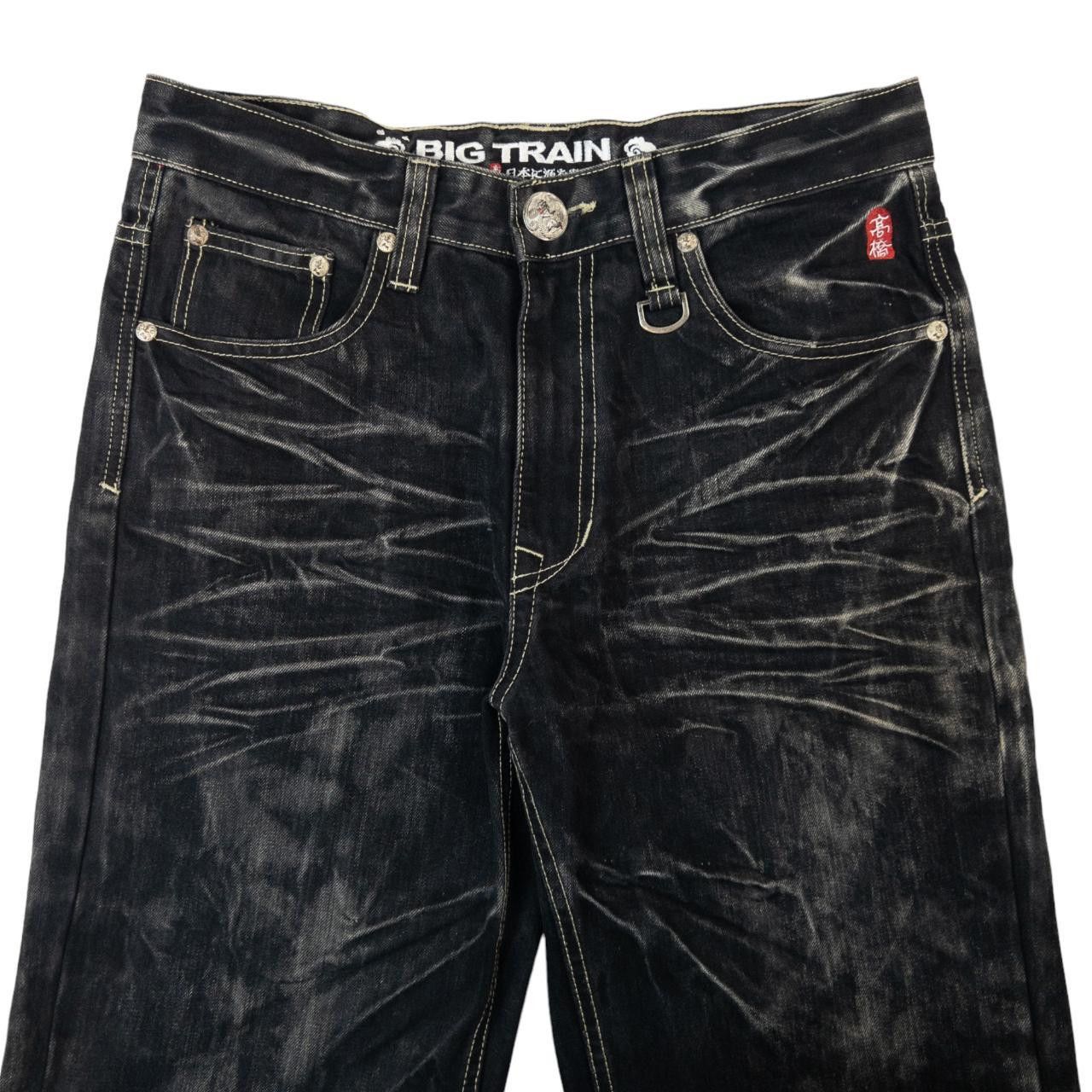 Other Vintage Big Train Japanese Embroidered Denim Jeans Size W32 Size US 32 / EU 48 - 4 Thumbnail