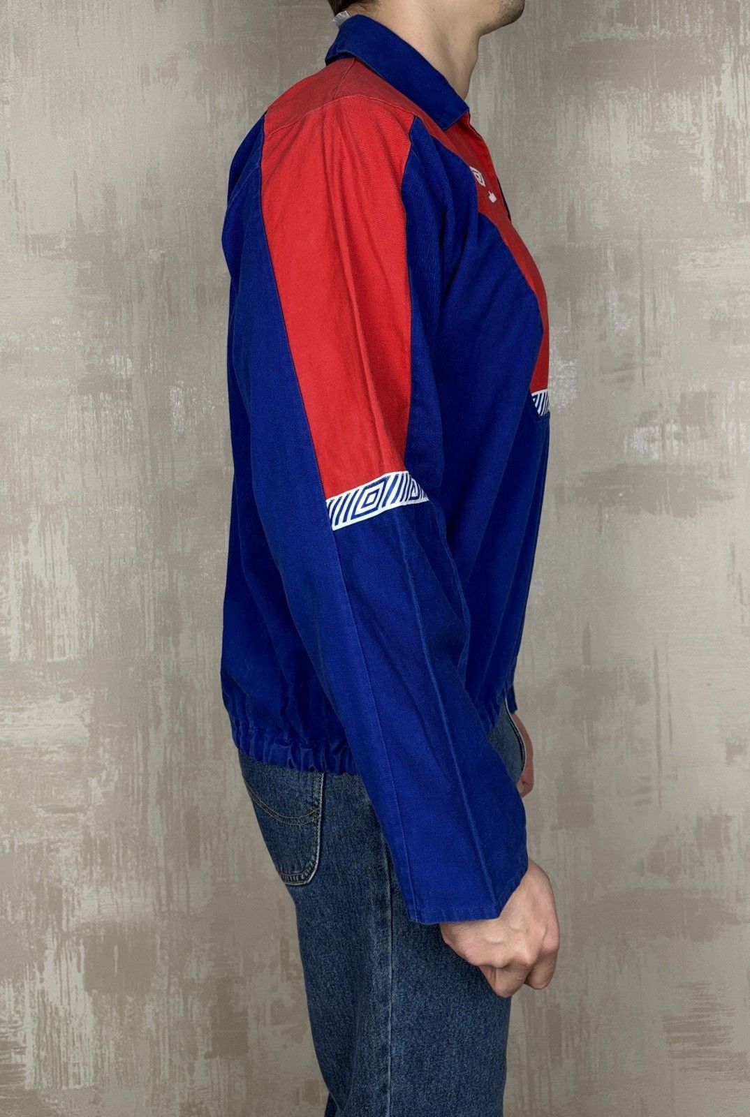 Umbro 90's Umbro Training Drill Top Vintage Pullover Soccer Size US L / EU 52-54 / 3 - 10 Thumbnail