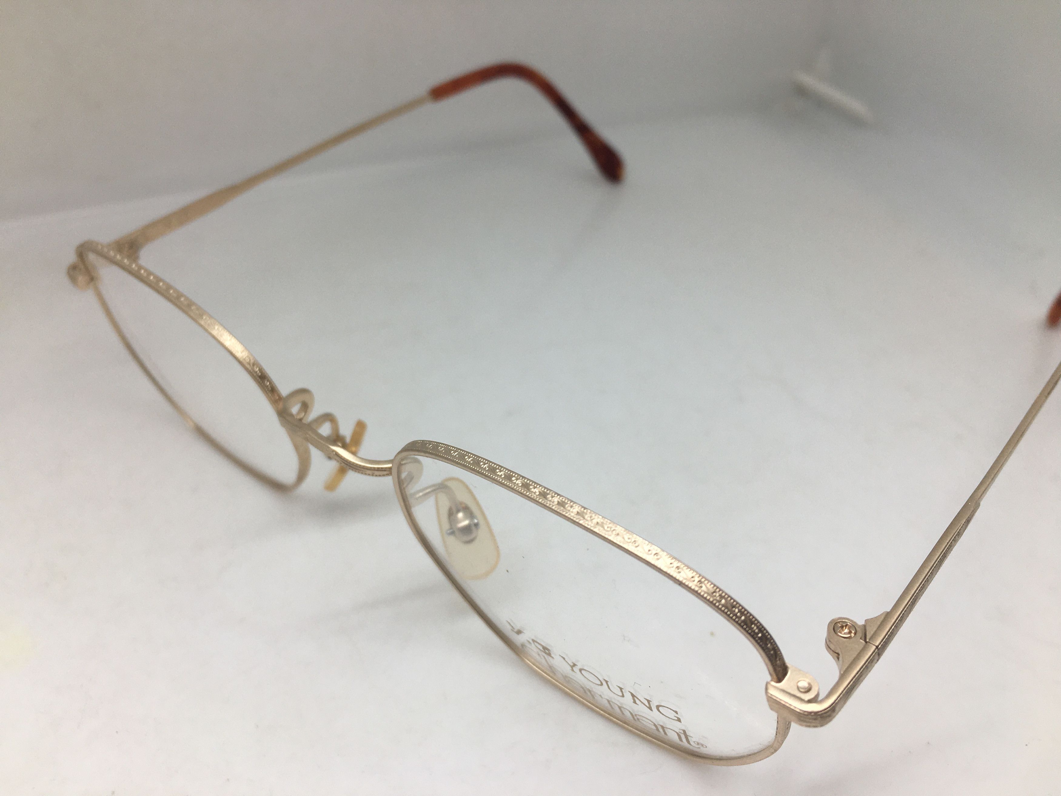 Vintage Vintage Yound Charmant Eyeglasses Frame Ivy League Size ONE SIZE - 4 Thumbnail