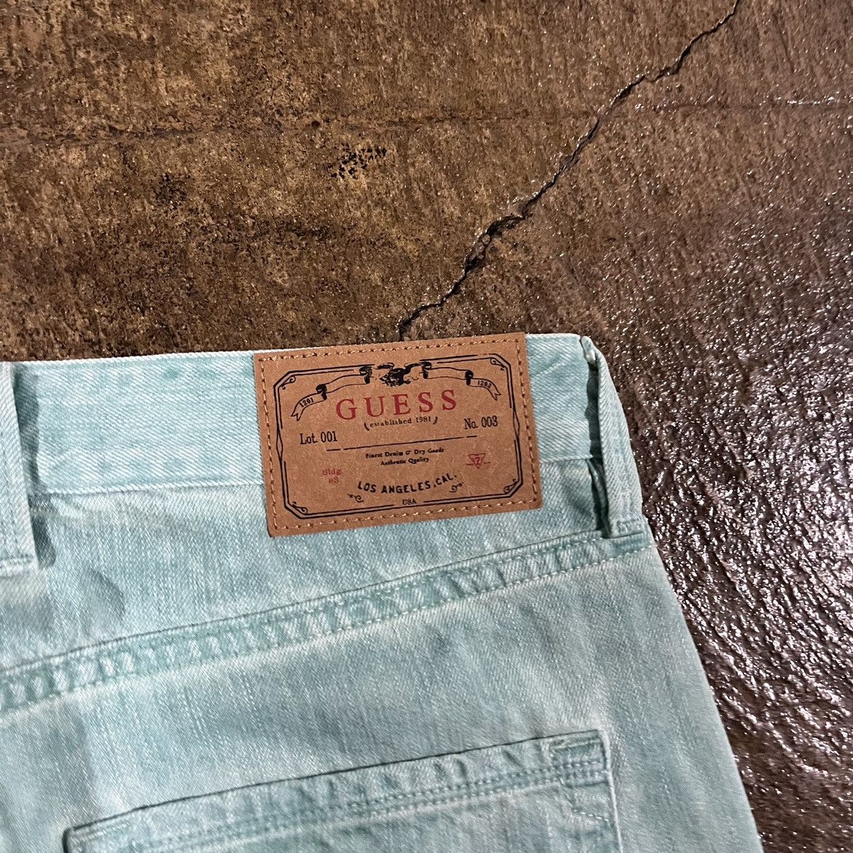 Guess × Vintage Crazy Vintage Guess Jeans New w/ Tags 90s Y2K Unique Size US 34 / EU 50 - 5 Thumbnail