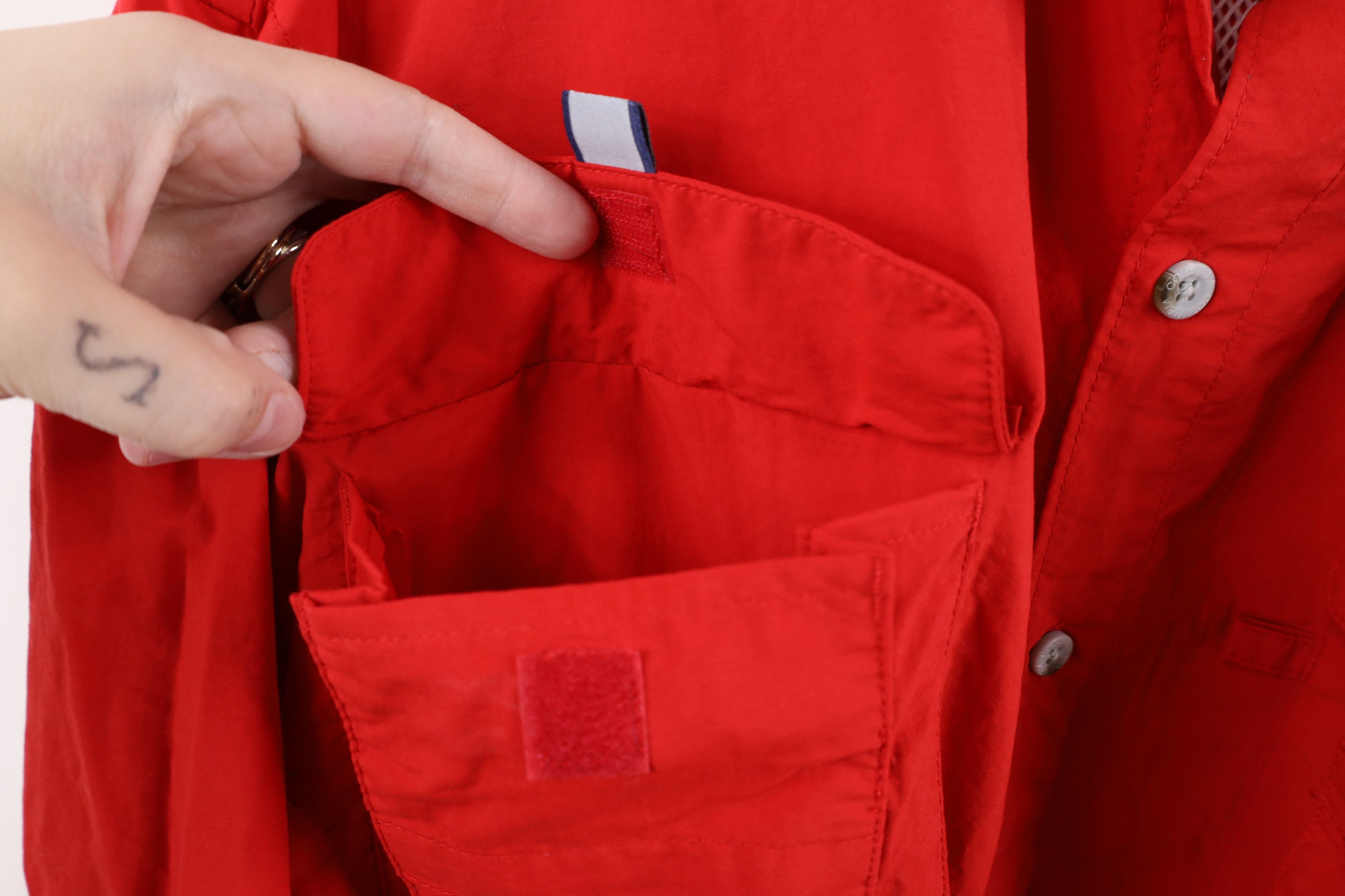 Columbia × Vintage Columbia PFG Bahama Vented Collared Button Down Shirt Red Size US XXL / EU 58 / 5 - 7 Thumbnail