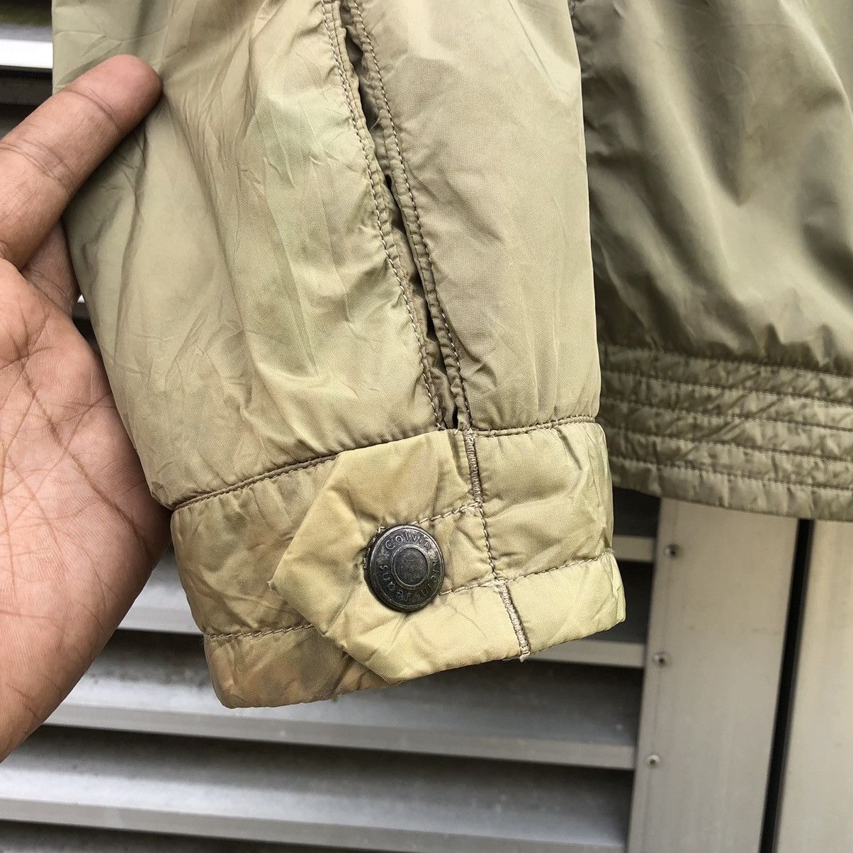 Vintage Calvin Klein Jeans Nylon Faded Bomber Jacket