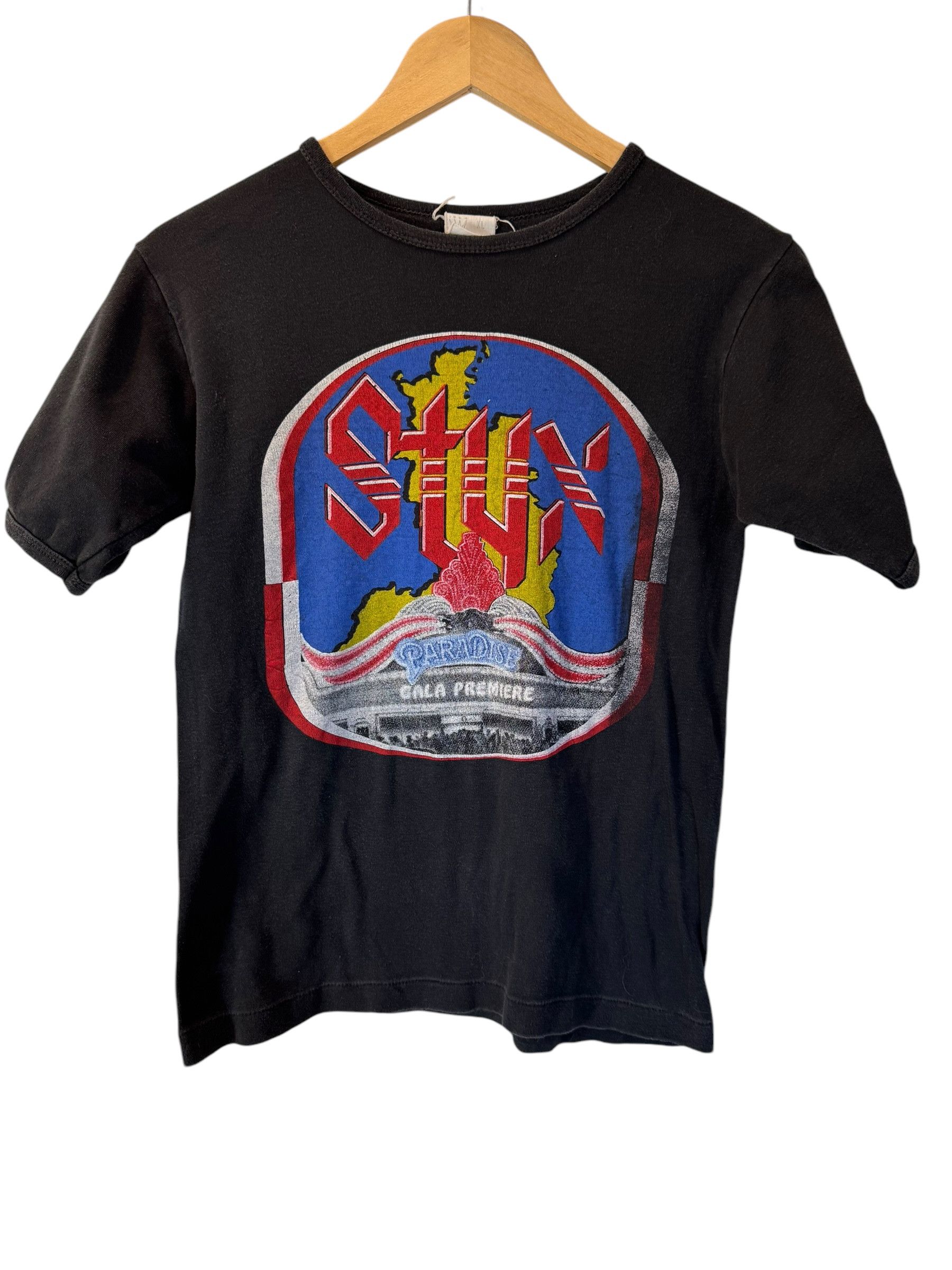 Band Tees × Vintage 1981 Styx Paradise Theatre Show European Tour Size XL / US 12-14 / IT 48-50 - 1 Thumbnail