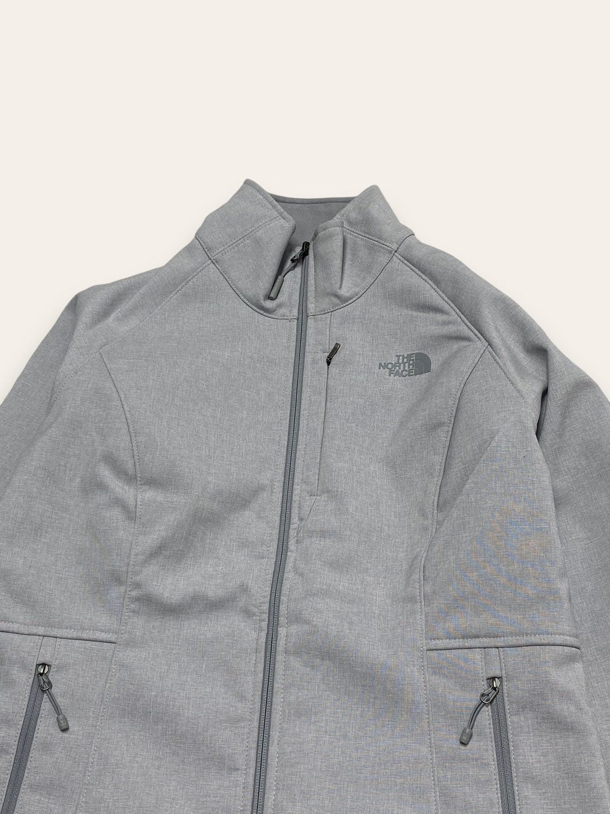 The North Face THE NORTH FACE Soft Shell WMNS Grey Jacket Size M / US 6-8 / IT 42-44 - 2 Thumbnail