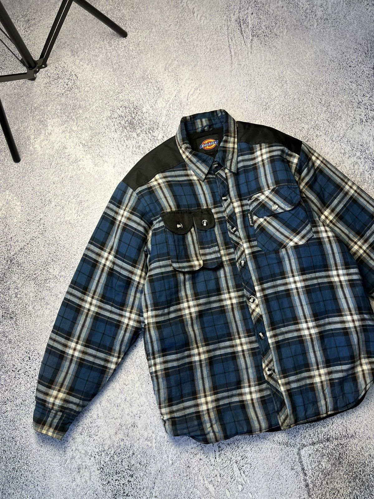 Dickies Vintage Dickies Flanel Jacket USA Streetwear Y2K Size US M / EU 48-50 / 2 - 8 Thumbnail