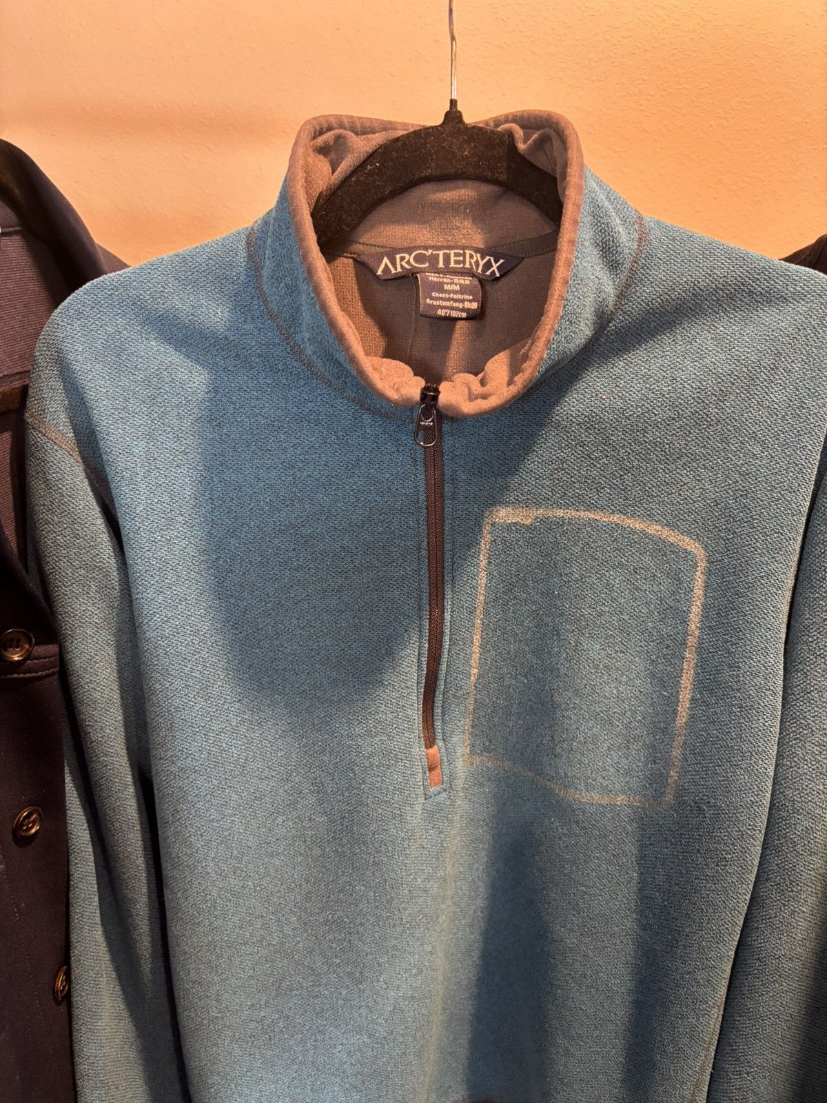 Arc'teryx Arc’teryx Blue Zip Fleece Pullover🐬 Size US M / EU 48-50 / 2 - 9 Thumbnail
