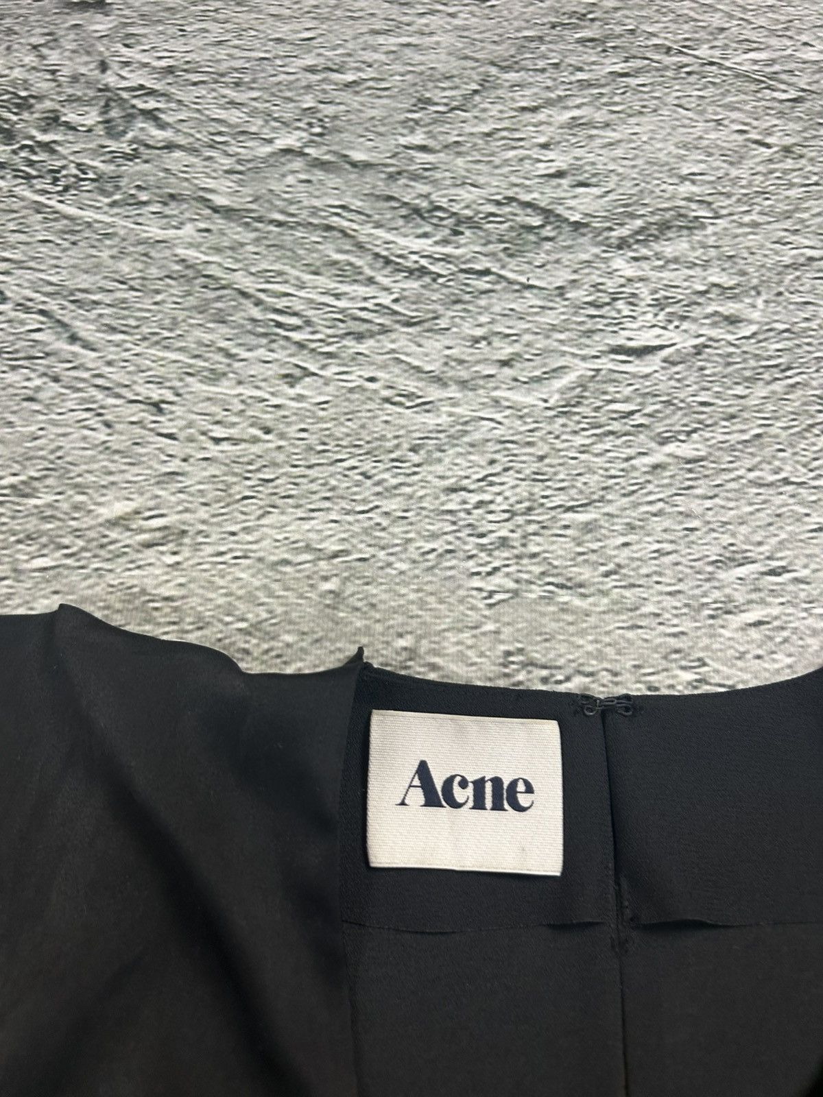 Acne Studios Acne dress black Mallory PSS12 vintage avant garde Size XS / US 0-2 / IT 36-38 - 2 Thumbnail