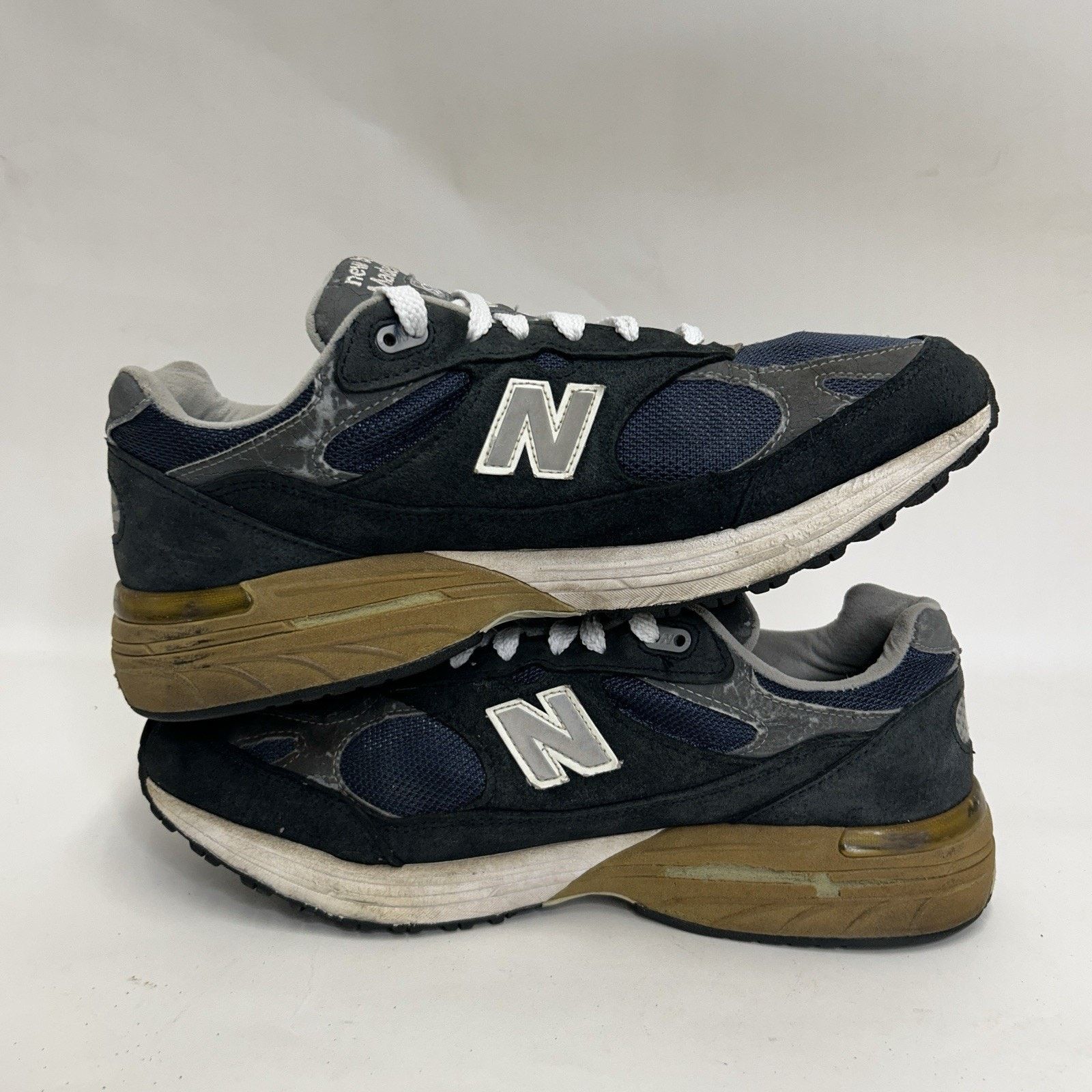 New Balance New Balance 993 Heritage Collection USA “Navy White” MR993NV Size US 11.5 / EU 44-45 - 3 Thumbnail