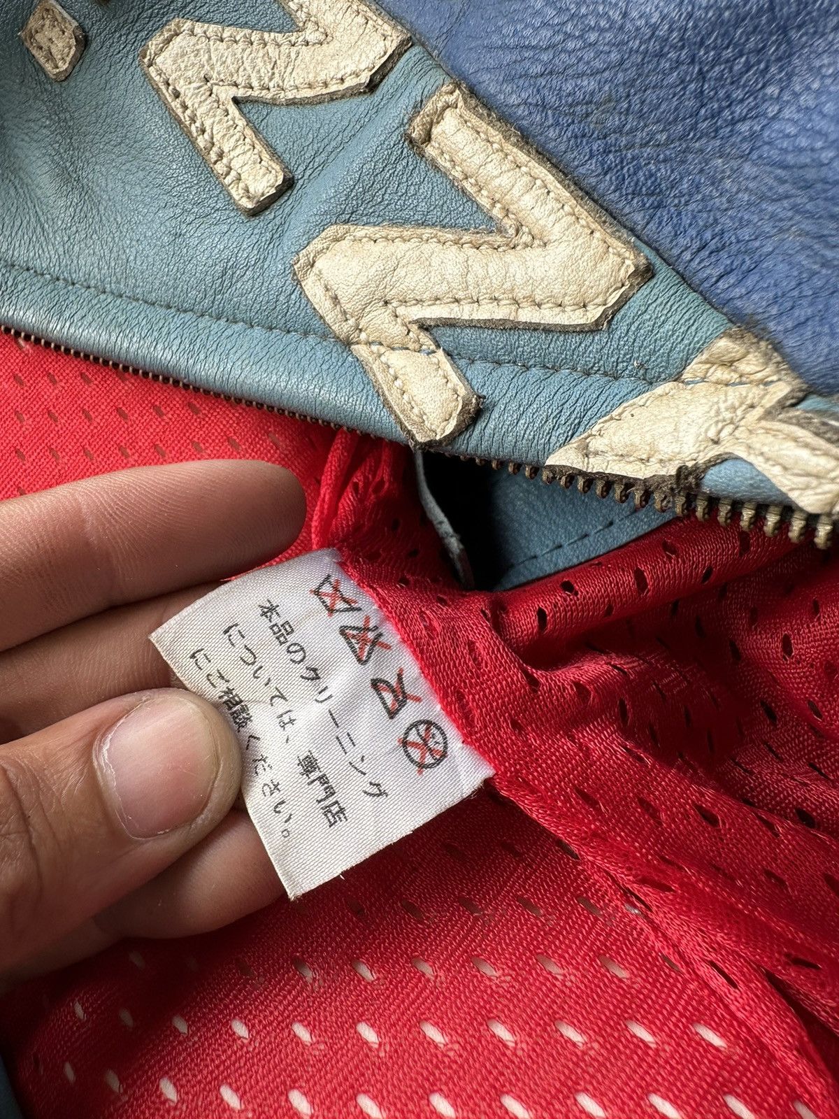 Japanese Brand Spazzio leather racing jacket Size US XS / EU 42 / 0 - 8 Thumbnail
