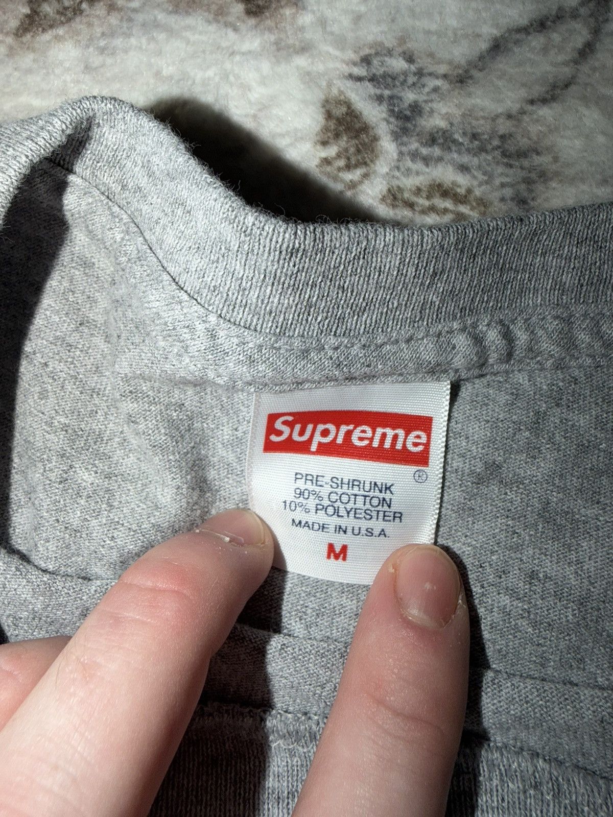 Supreme Supreme “You Was Raised Off Our Shit” Tee Size US M / EU 48-50 / 2 - 3 Thumbnail