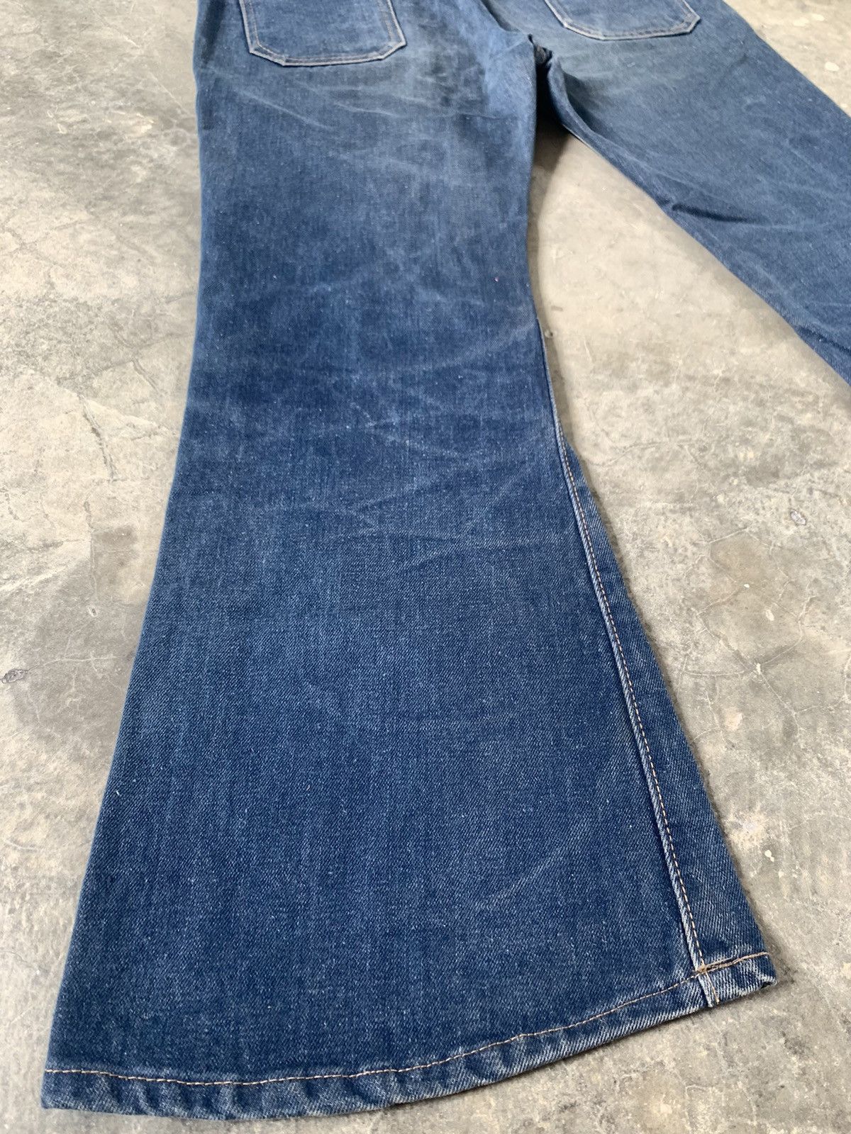 Vintage Super Flare Jeans Vintage 70's Bush Pant X-WEST CANTON USA Size US 32 / EU 48 - 16 Thumbnail