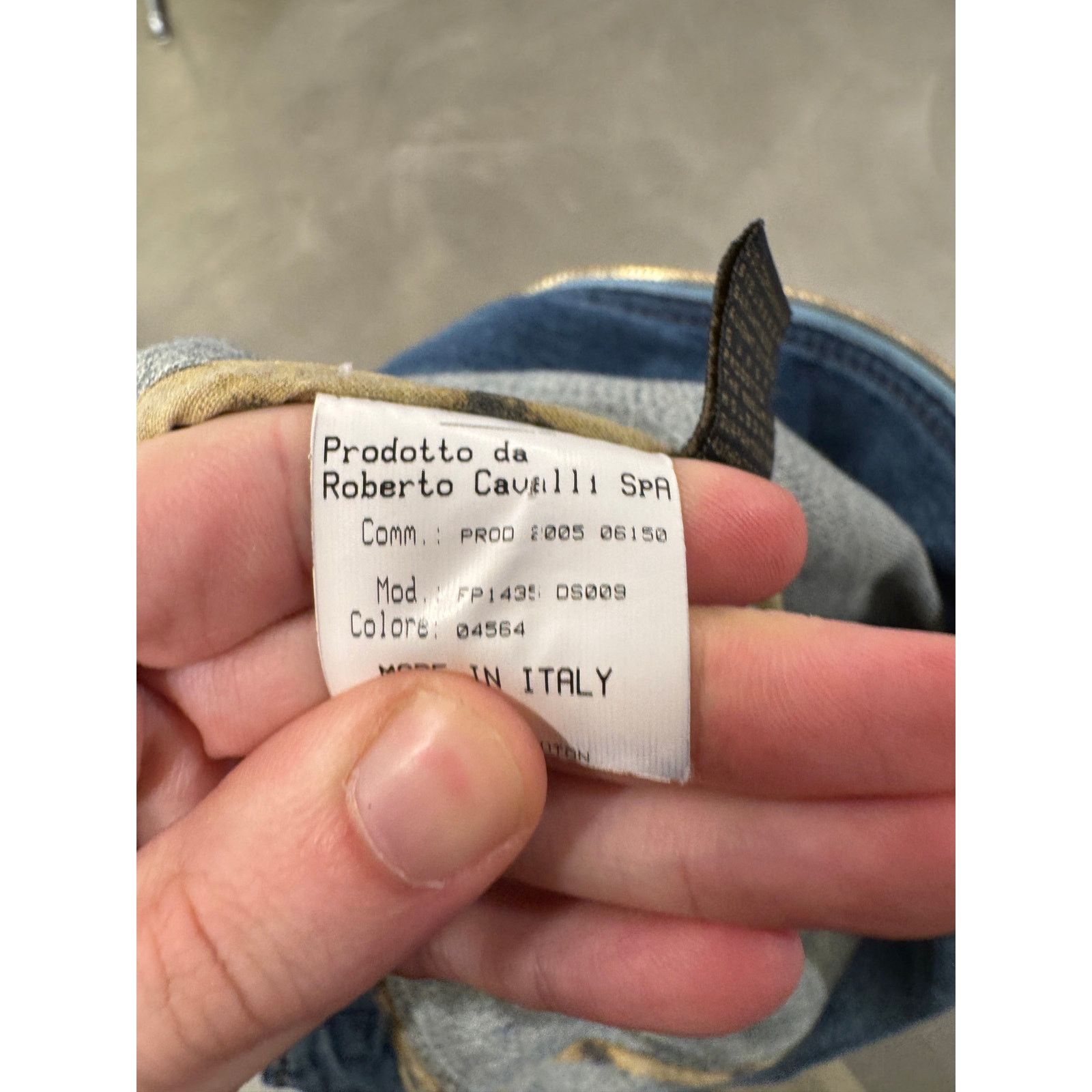 Roberto Cavalli S/S2005 Roberto Cavalli denim jacket Size S / US 4 / IT 40 - 4 Thumbnail