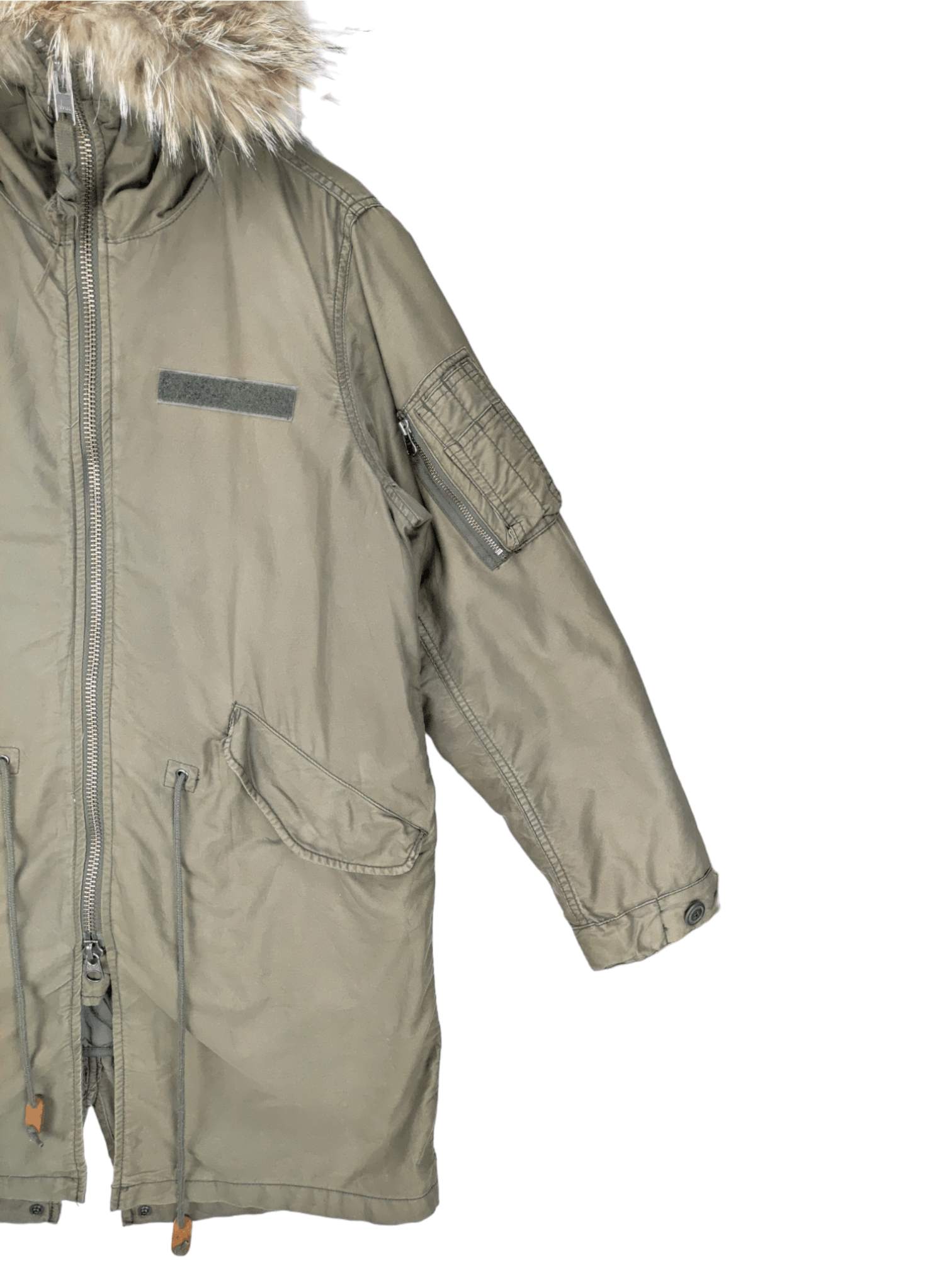 Japanese Brand × Vintage Steals🔥Vintage Parka Fishtail by Back Number Size US S / EU 44-46 / 1 - 6 Thumbnail