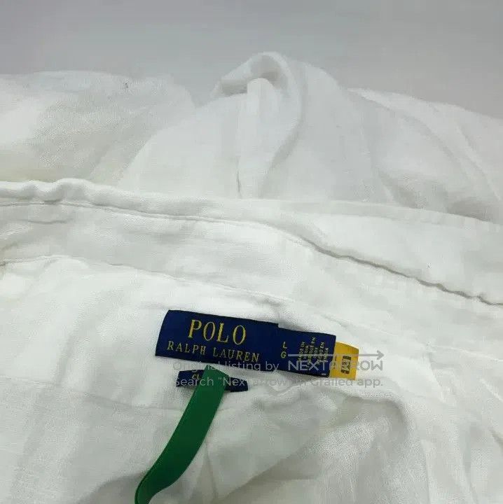 Polo Ralph Lauren Polo Ralph Lauren SS23 White Logo Short Sleeve Shirt. Size US L / EU 52-54 / 3 - 4 Thumbnail