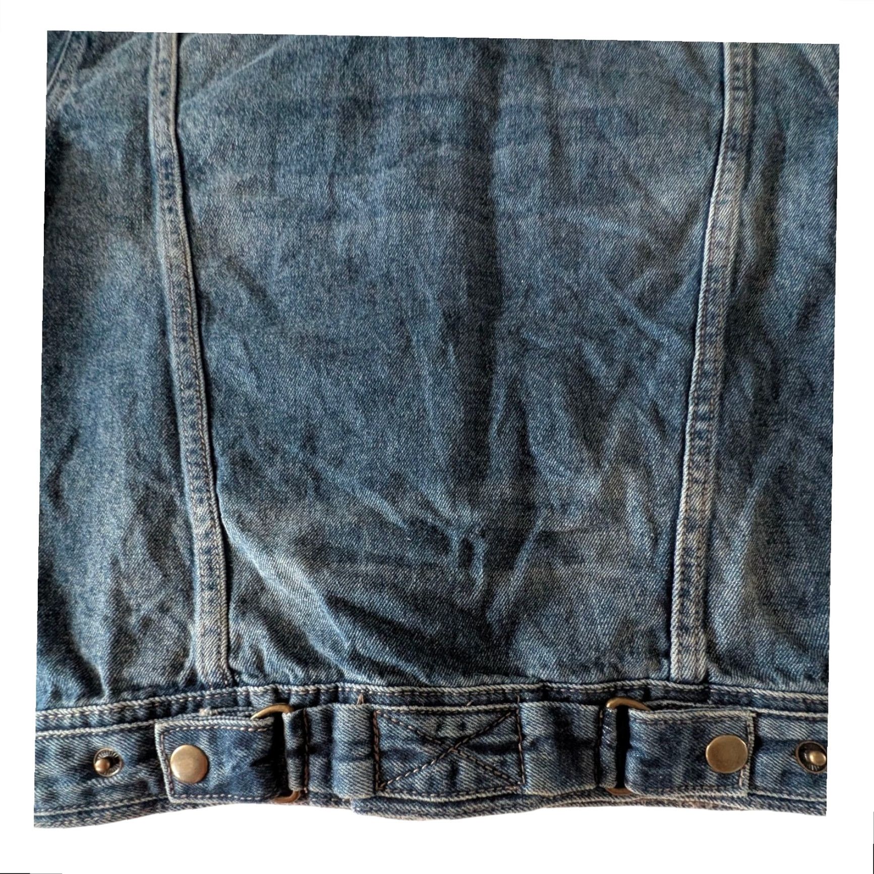 Vintage Lee Cooper Denim Jacket – Size 10 – Classic Blue – Denim Trucker Jacket – Women – Grade A – 100% Cotton Size L / US 10 / IT 46 - 6 Thumbnail