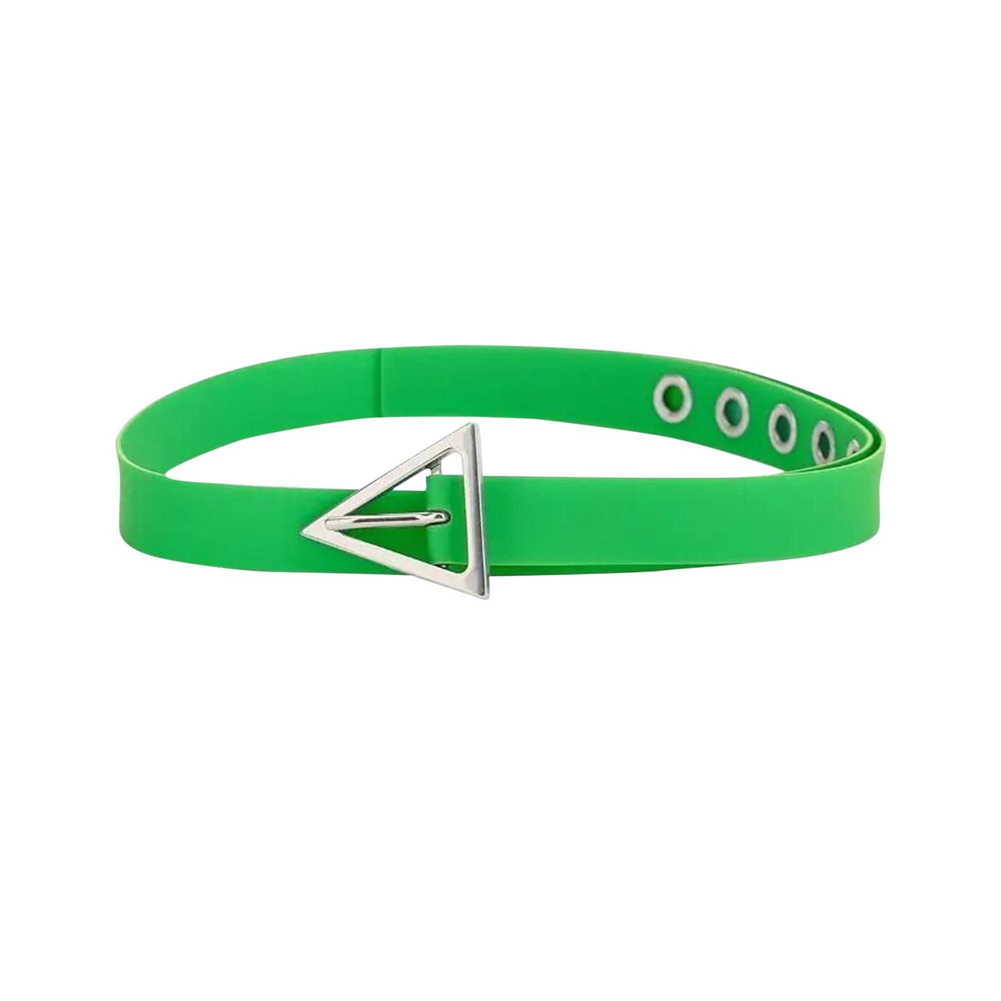 Bottega Veneta o1y0725 Size : 105 = 42 / Rubber Belt in Green Size ONE SIZE - 1 Preview