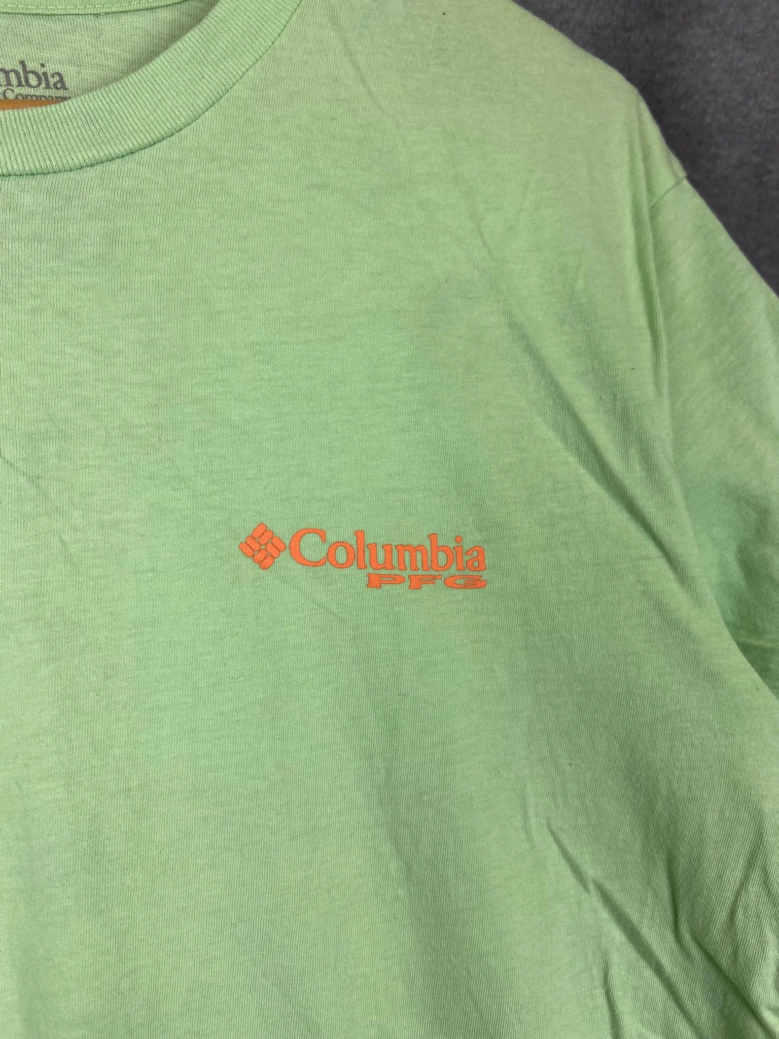 Columbia Columbia PFG Green Graphic Tee L Fishing Gear Retro Outdoor Size US L / EU 52-54 / 3 - 4 Thumbnail