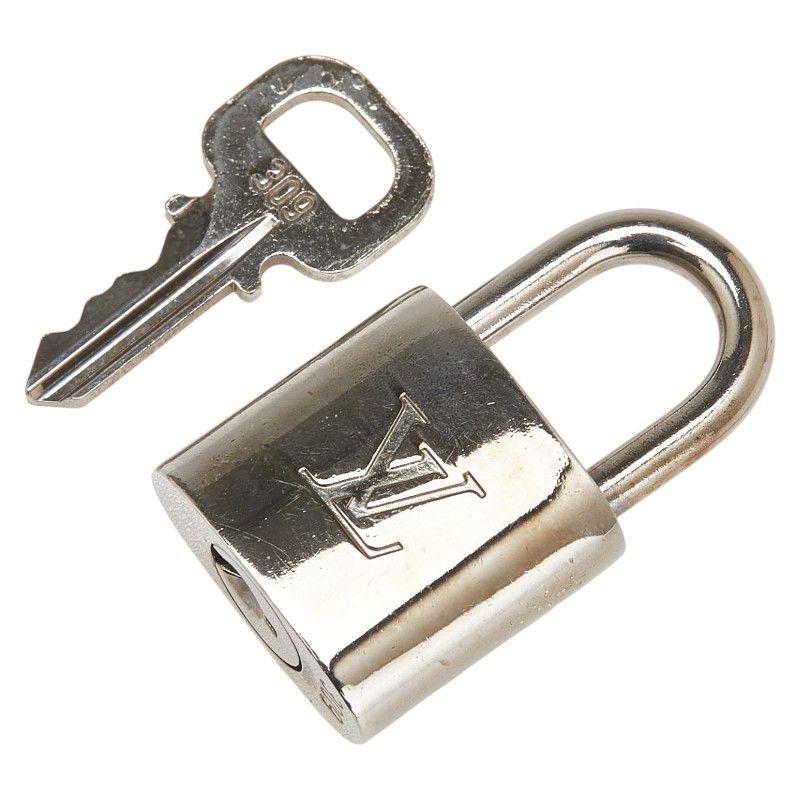 Louis Vuitton Louis Vuitton Padlock Key Set Metal Accessory Metal Key Chain DUTY FREE for USA
