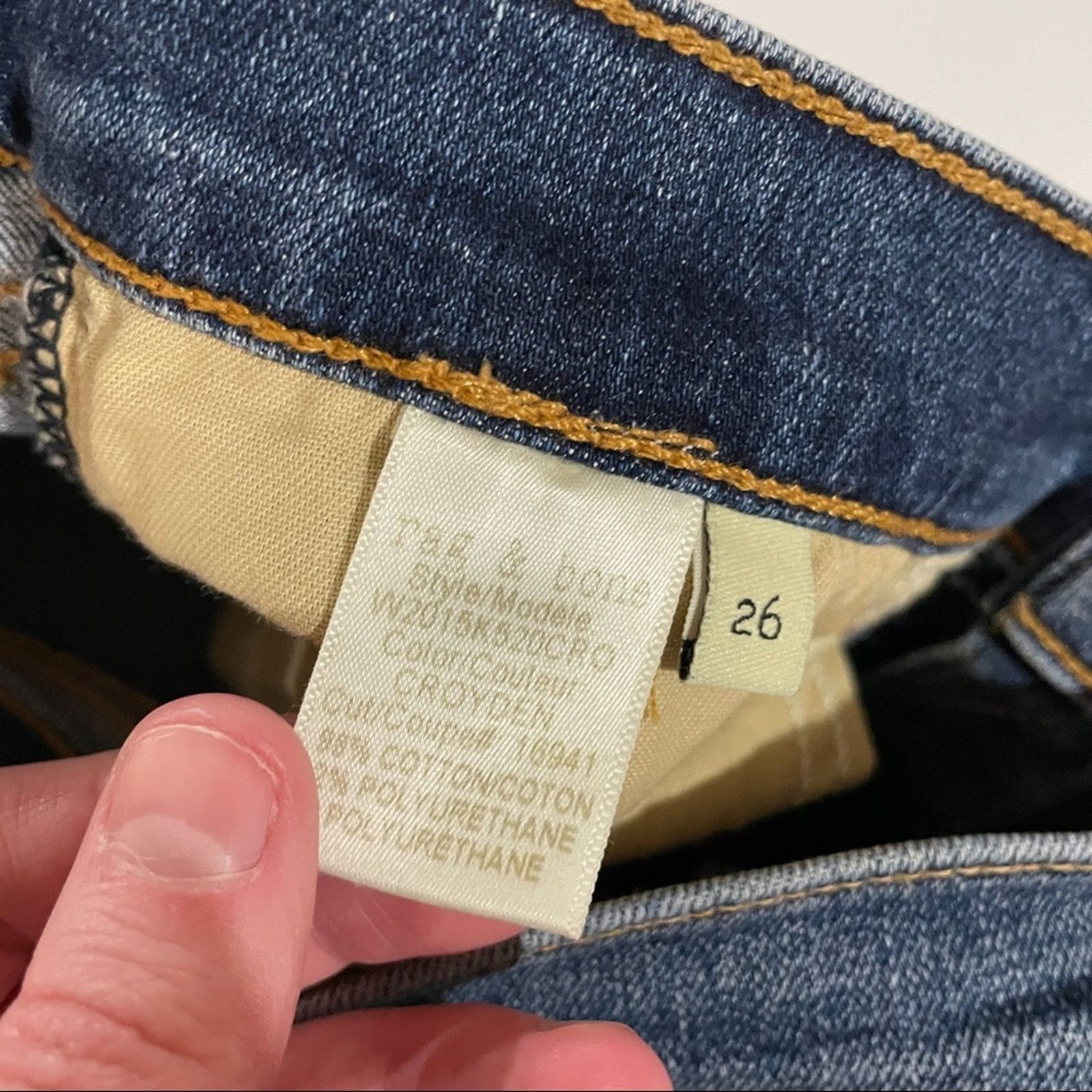 Rag & Bone Rag & Bone Hana High Slim Fit Cropped Bootcut Fringe Jeans Size 26" / US 2 / IT 38 - 8 Thumbnail
