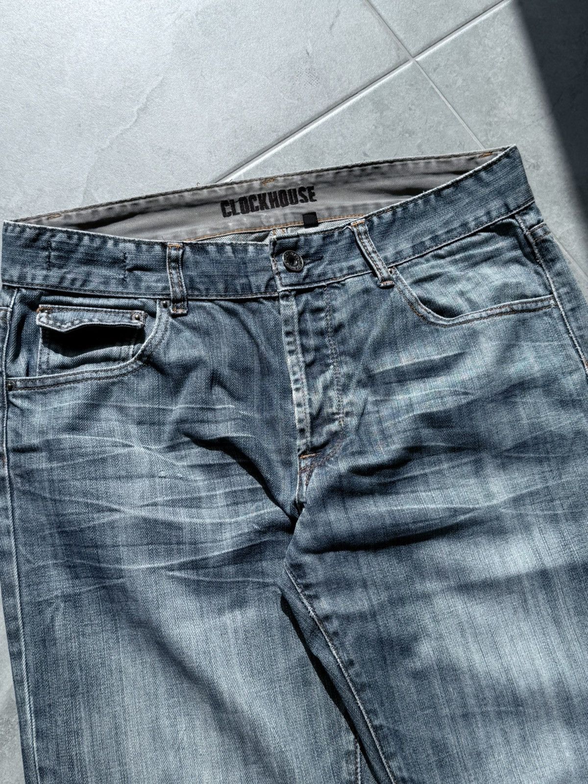 Hedi Slimane Vintage Hedi Slimane Style Washed Distressed Denim Jeans Size US 32 / EU 48 - 4 Thumbnail