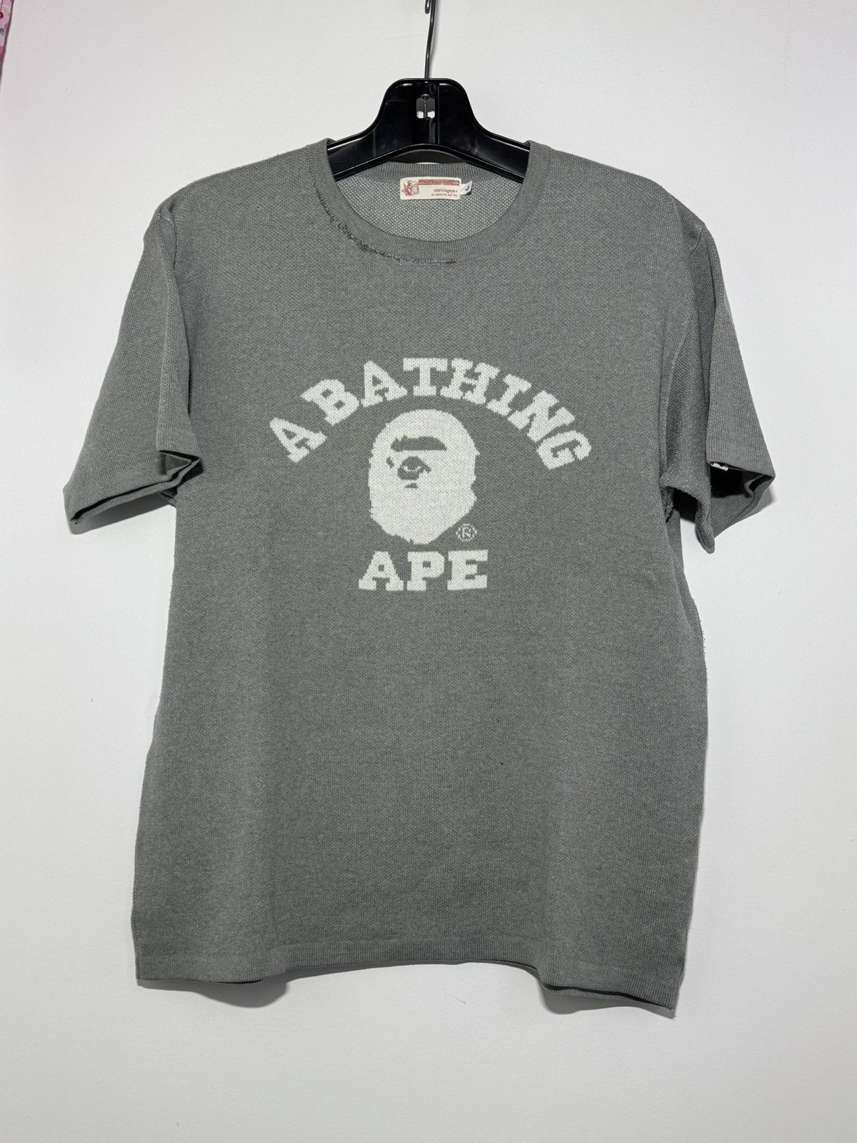 Bape a bathing ape early 00s short sleeve knit Size US L / EU 52-54 / 3 - 1 Thumbnail