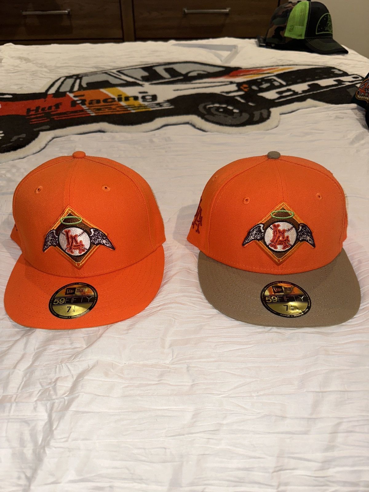 New Era Angels deadly hollow size 7 1/8 Size ONE SIZE - 7 Thumbnail