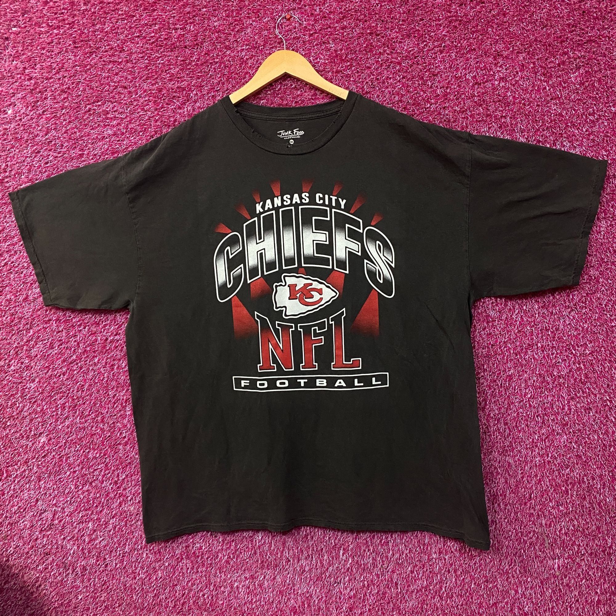 Junk Food Junk Food Clothing Kansas City Chiefs Chrome Flea Market Tee Size US XXL / EU 58 / 5 - 1 Thumbnail