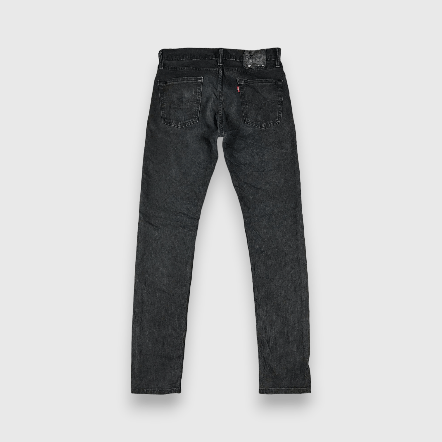 Levi's Vintage Faded Black Levis 511 Jeans-J2635 Size US 31 - 2 Thumbnail