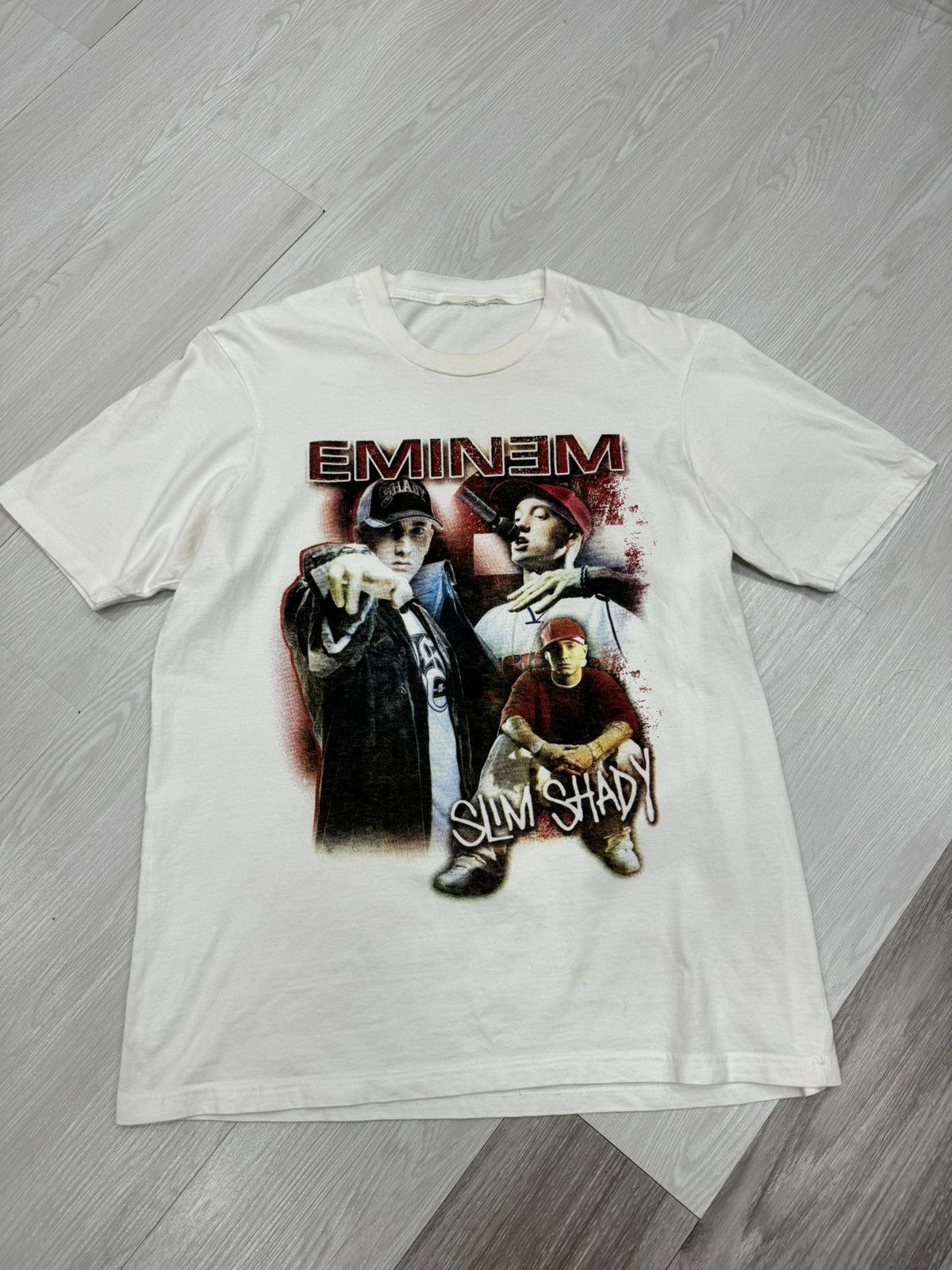 Eminem × Rap Tees Eminem Slim Shady Shirt y2k Size US L / EU 52-54 / 3 - 1 Thumbnail