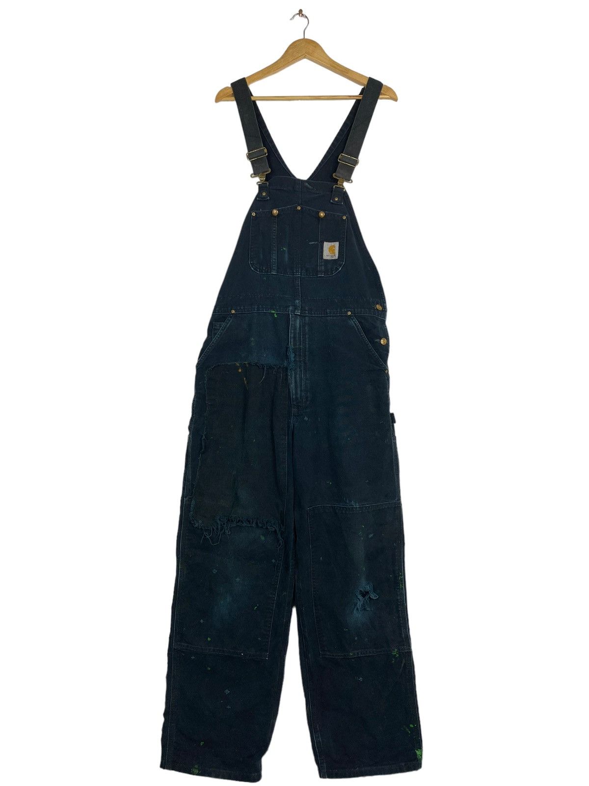 Carhartt CARHARTT Workwear Painting Art Style Overall Pants Size US 34 / EU 50 - 1 Thumbnail