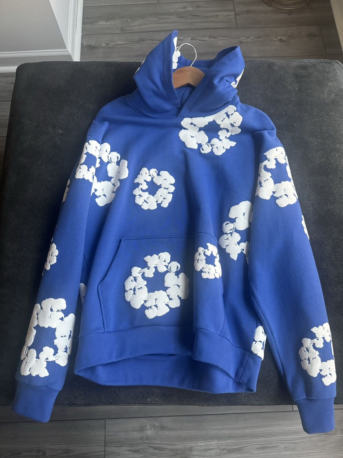 DENIM TEARS Denim Tears Sweatshirt - Blue large Size US L / EU 52-54 / 3 - 6 Thumbnail