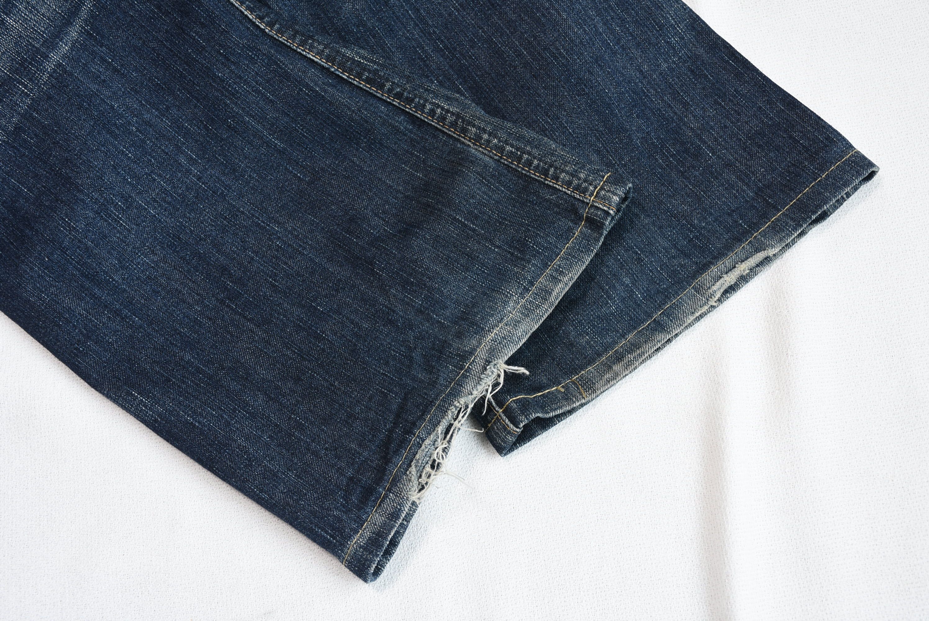 Edwin × If Six Was Nine × Japanese Brand Edwin Blue Trip Grunge Denim Bootcut Size US 30 / EU 46 - 12 Thumbnail
